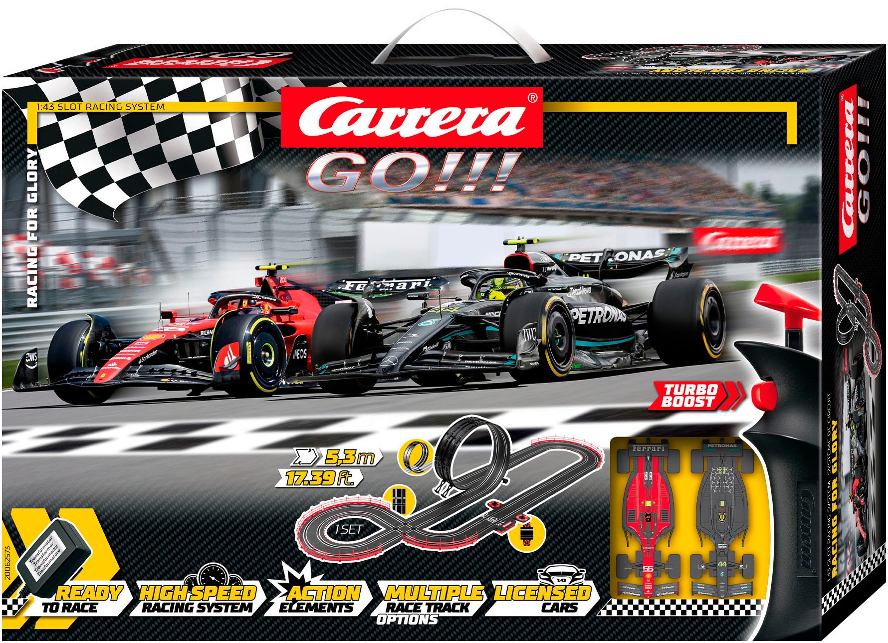 Carrera® Autorennbahn »Carrera GO!!! - Racing for Glory (Formel 1)«