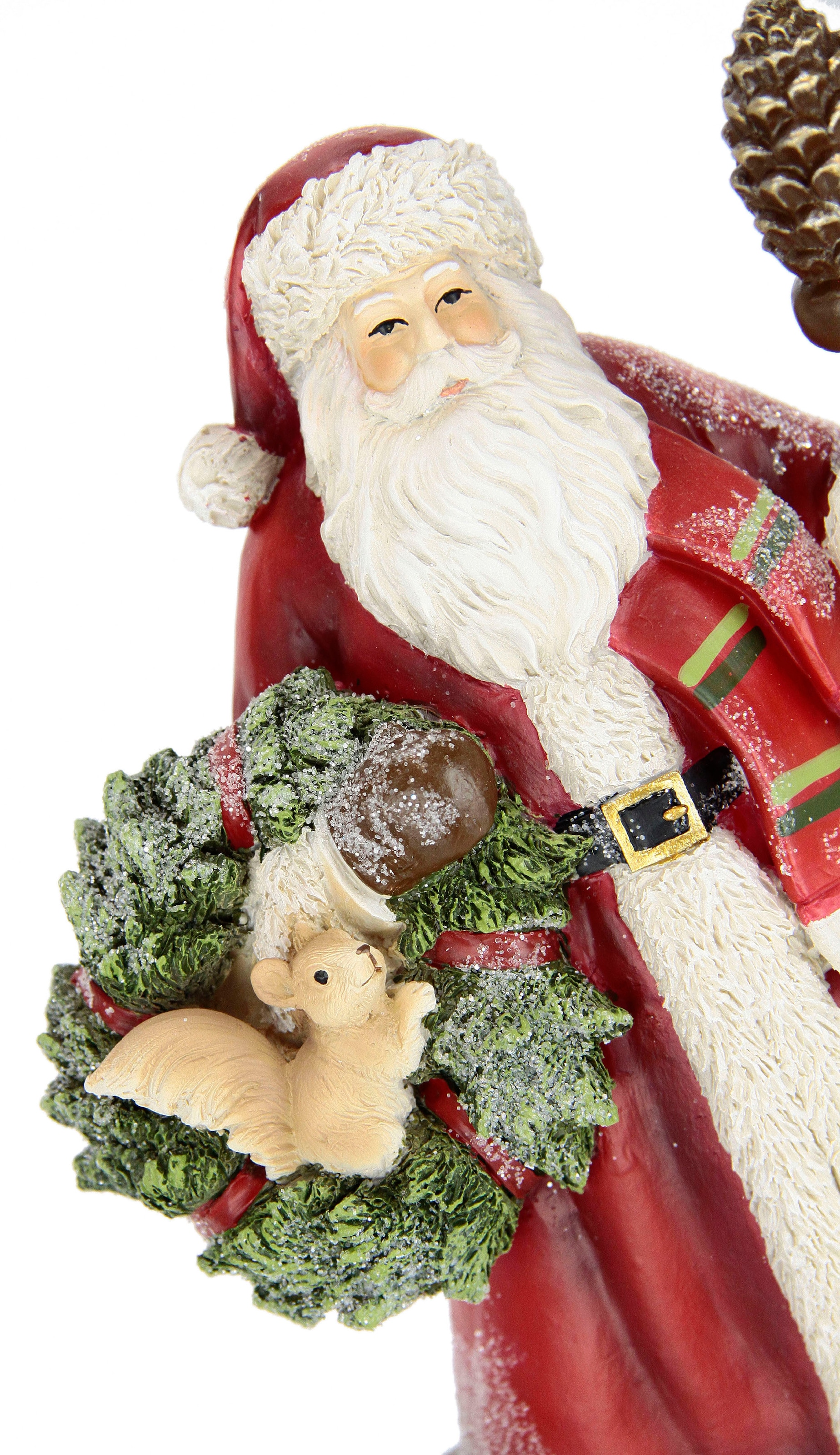 I.GE.A. Dekofigur »Nikolaus«, Santa Claus Figur, Nikolaus Dekoration, Dekofigur