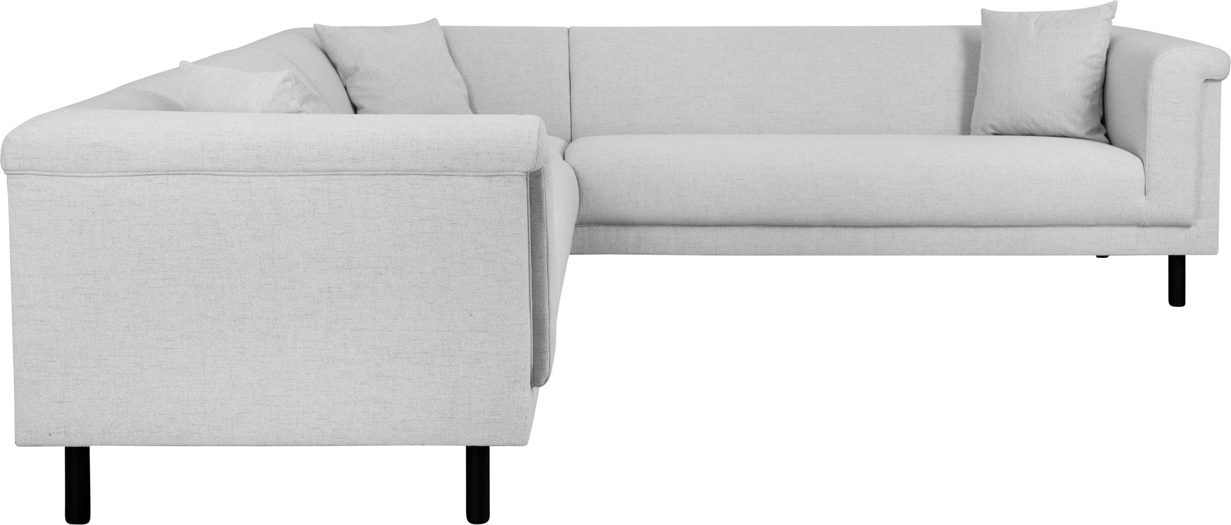 Home affaire Ecksofa »AGNIA L-Form B/T/H: 244/244/71 cm« incl. Zierkissen, günstig online kaufen