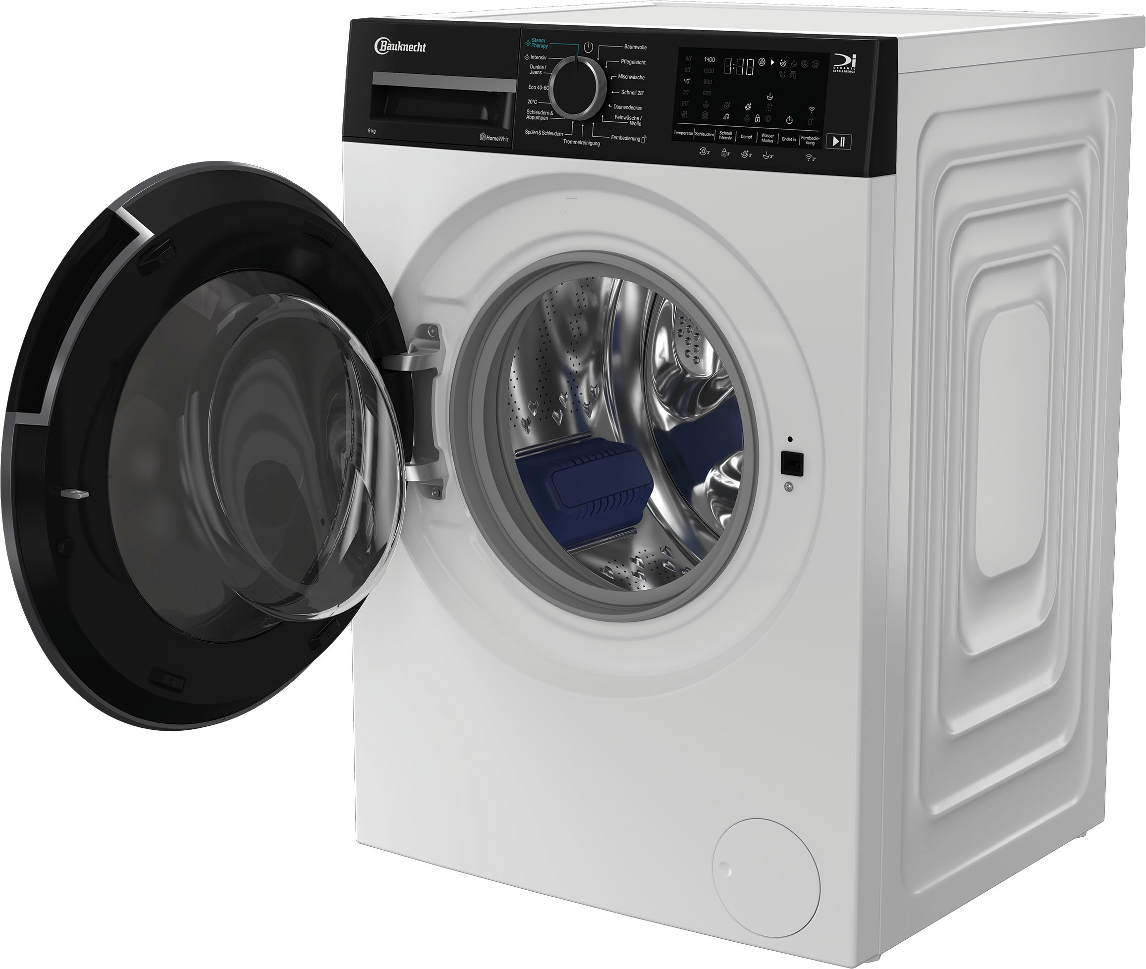 BAUKNECHT Waschmaschine »B WM Smart Eco 9A« 9 kg 1400 U/min Adaptive Wash – Intelligente Anpassung für perfekte Waschergebnisse