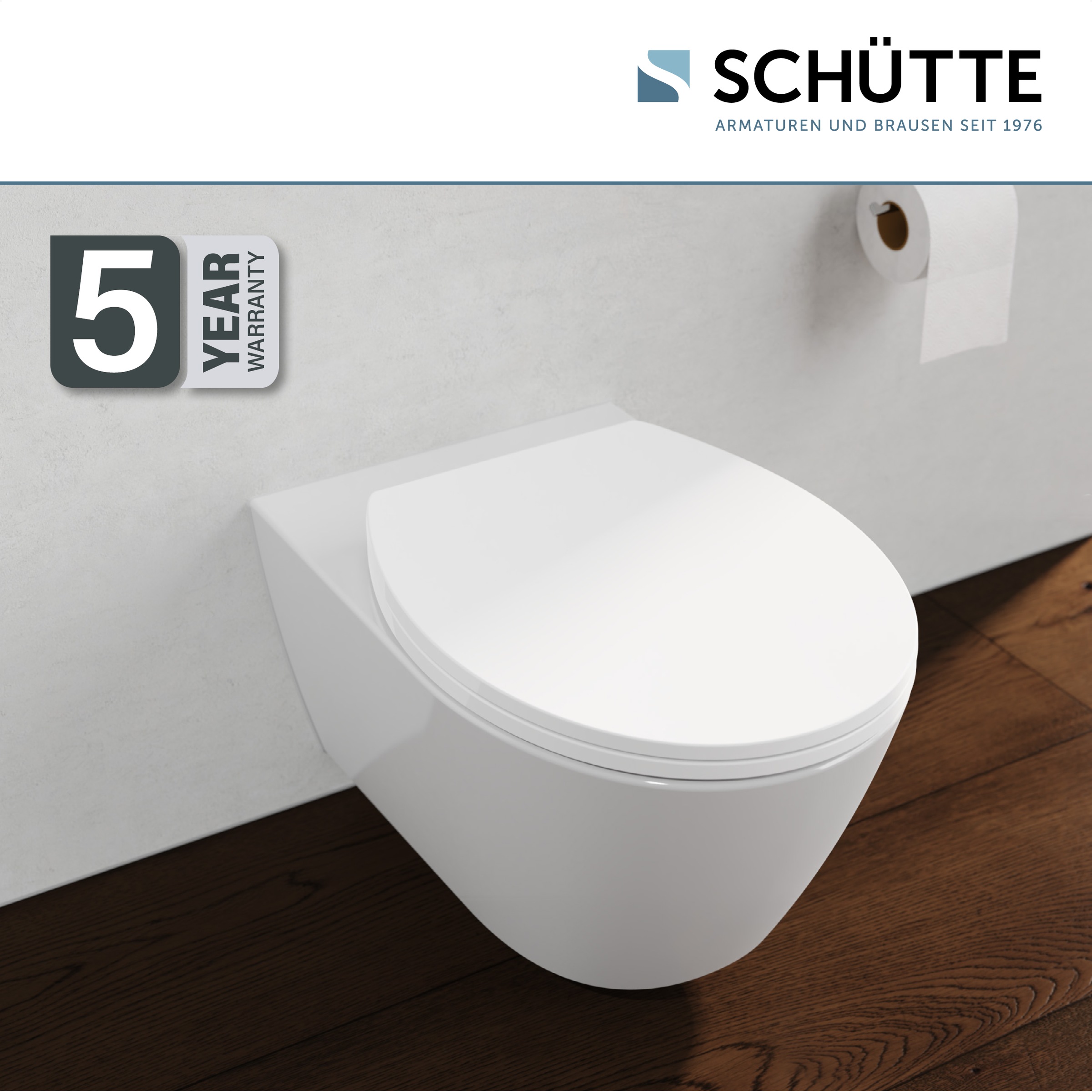 Schütte WC-Sitz »WHITE«, aus Kunststoff, mit Absenkautomatik und Schnellver günstig online kaufen