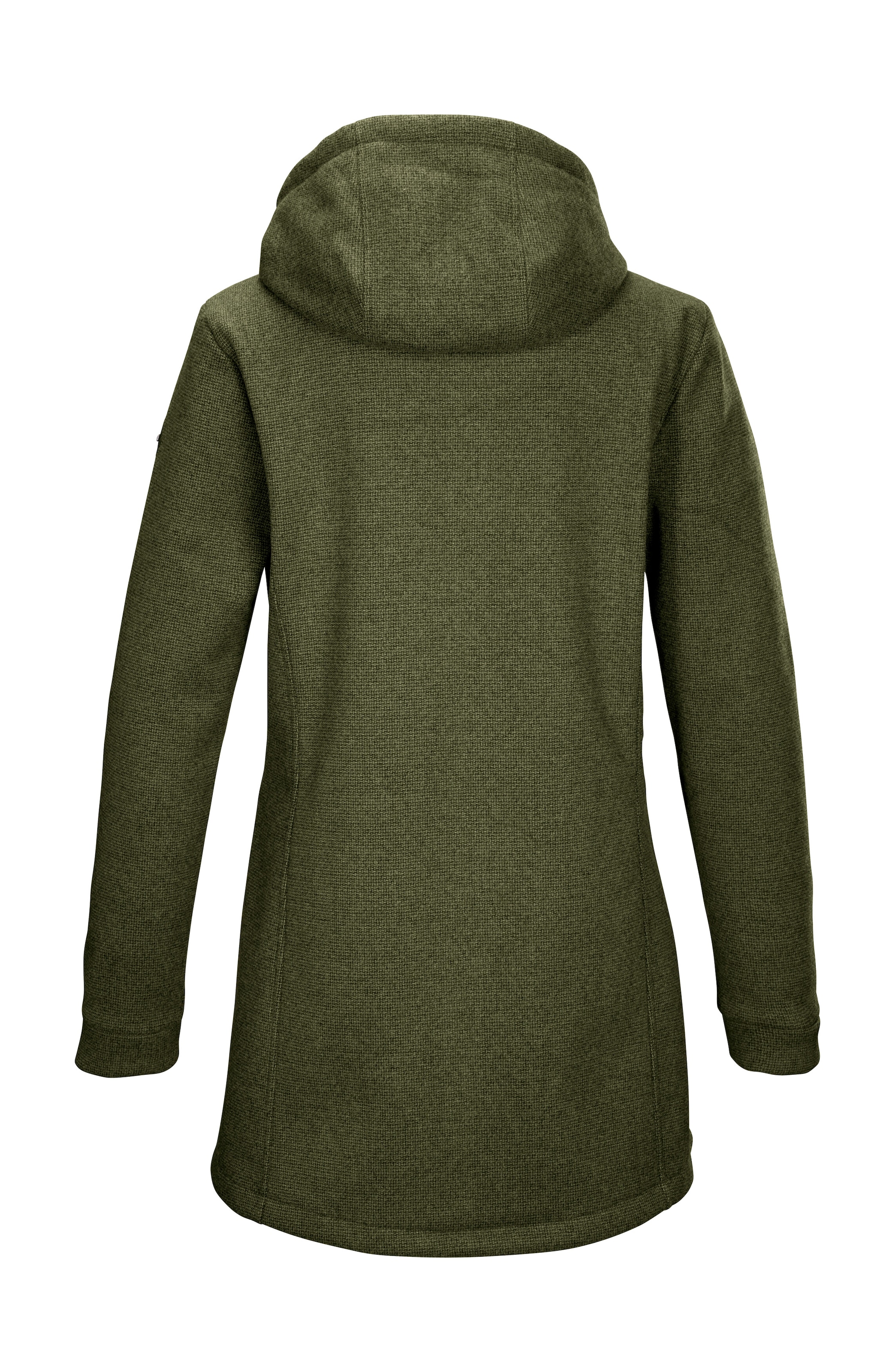G.I.G.A. DX by killtec Fleecejacke »GW 37 WMN KNTFLC PRK«, Strickfleeceparka mit Teddyfell, 2-Wege-Reißverschluss, verstellbare Kapuze