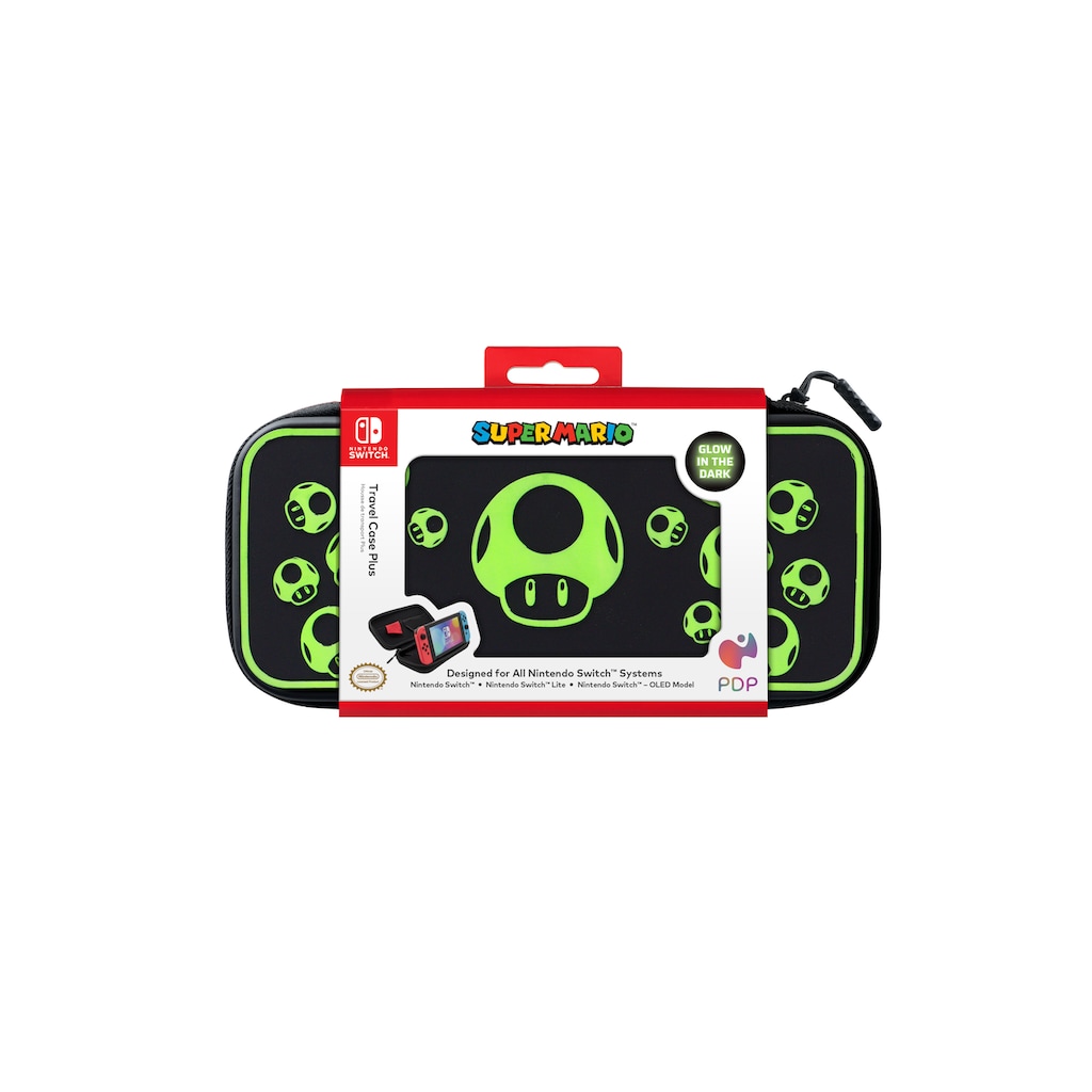 PDP - Performance Designed Products Spielekonsolen-Tasche »Plus Travel Case 1-up Glow in the Dark Switch«