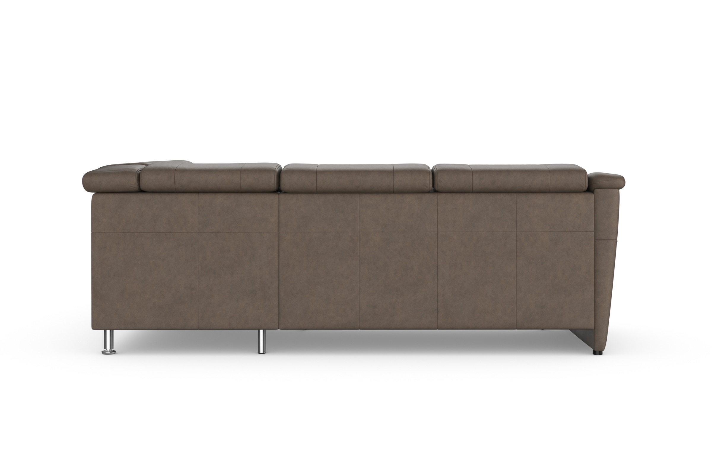 sit&more Ecksofa »Freetown L-Form«, inklusive Kopfteilverstellung und komfortablem Federkern