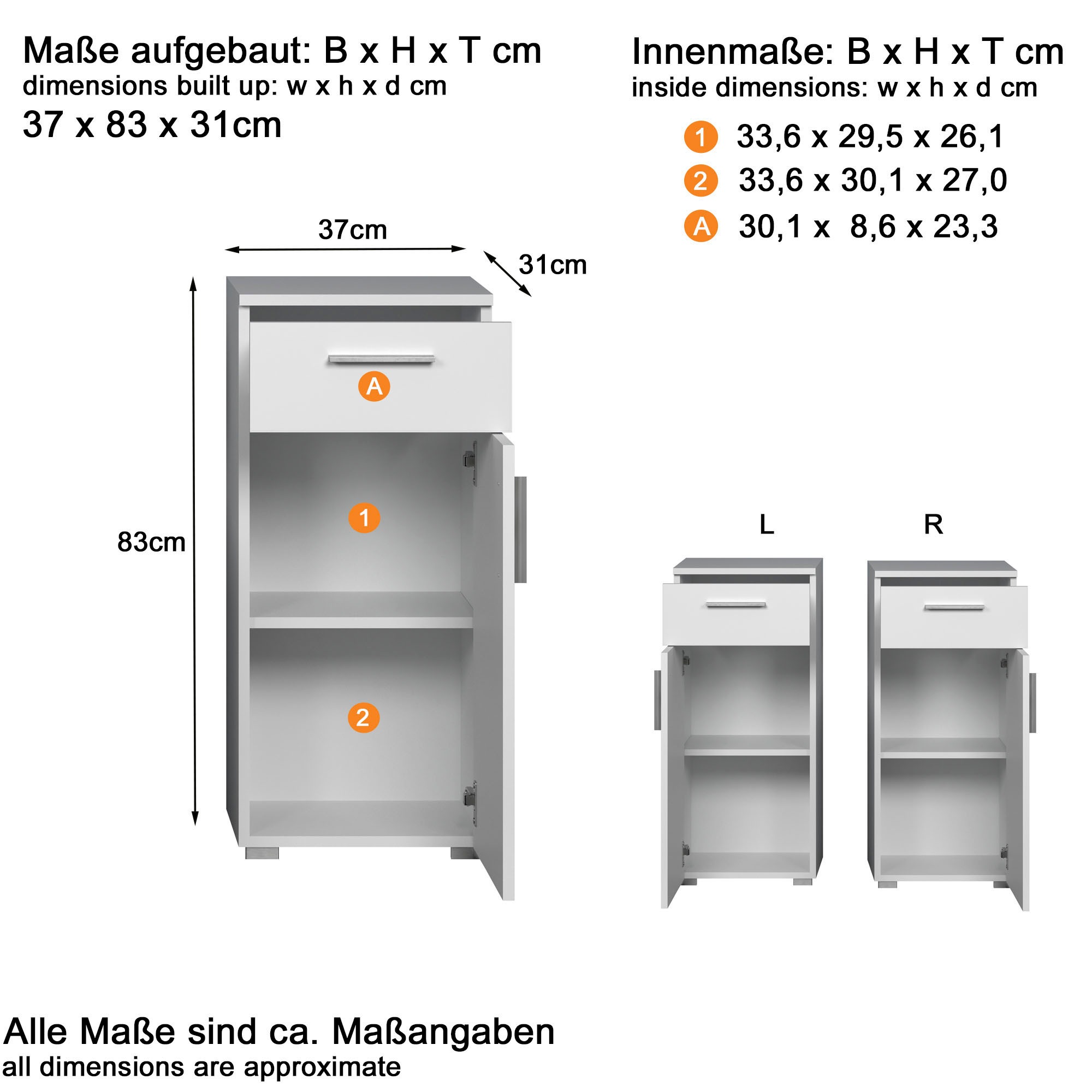 welltime Badezimmer-Set »Prag« Set, 4 Stk. tlg.