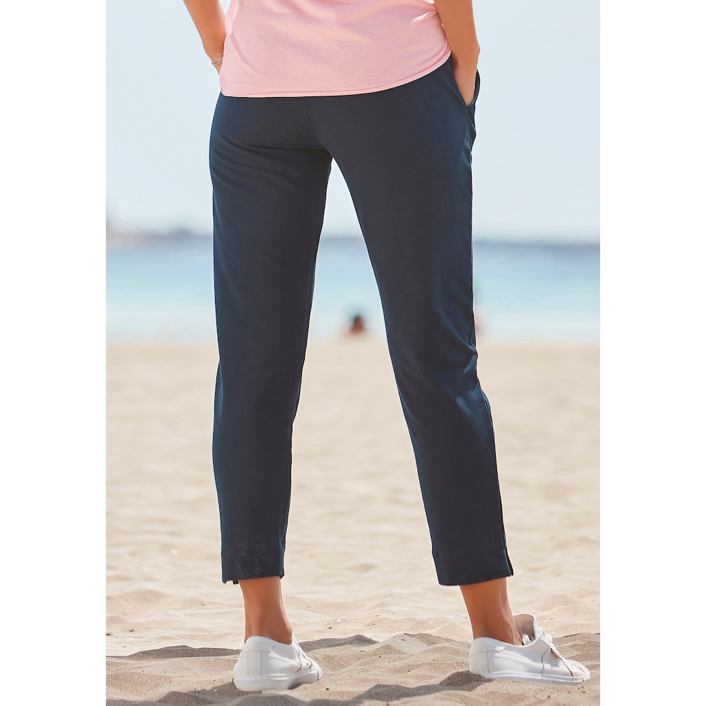 Elbsand 7/8-Hose »Ivalo«, aus Sweatware, Jogginghose, Relaxhose, Freizeitlook