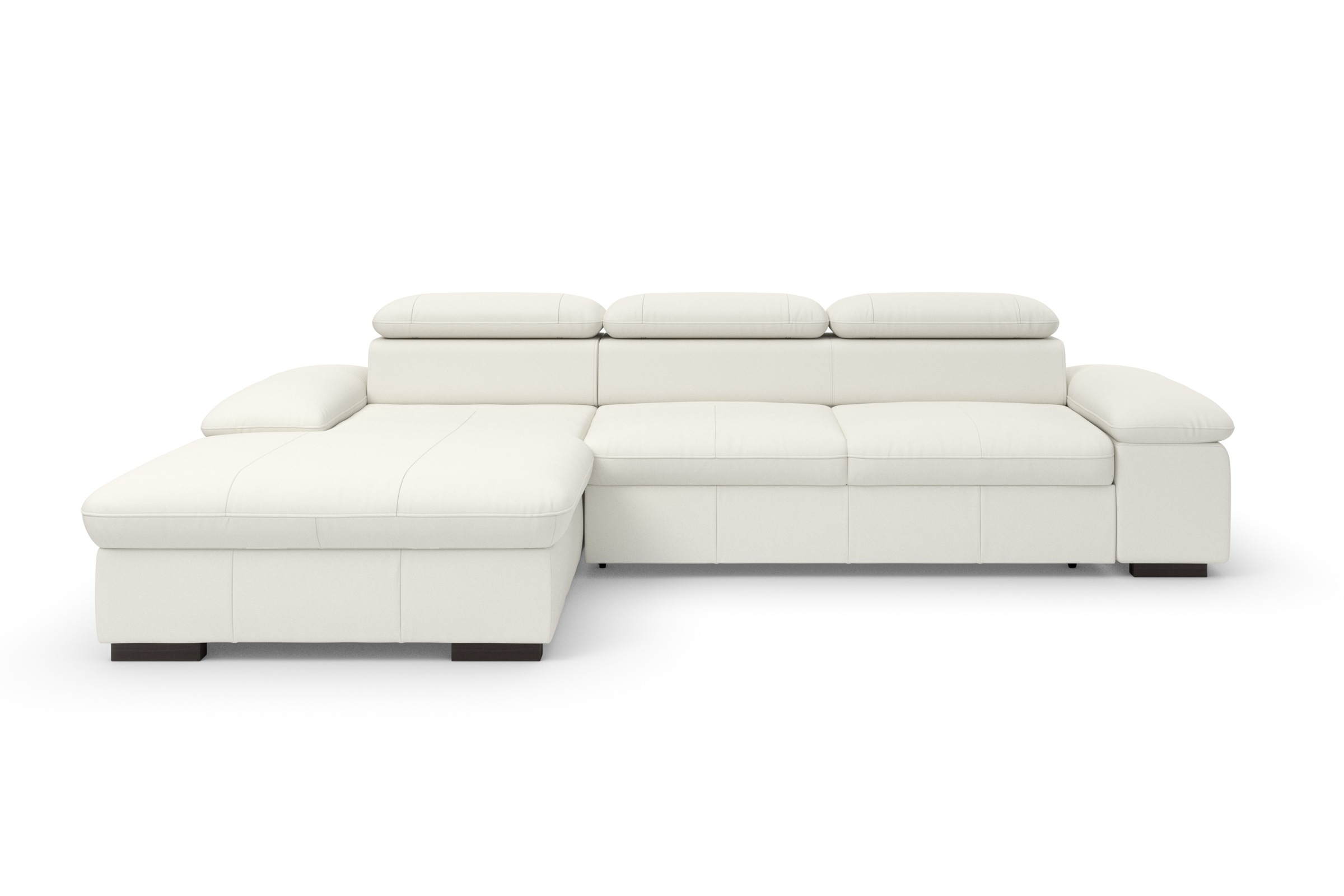 Home affaire Ecksofa »Alberto L-Form«, mit Kopfteilverstellung, wahlweise mit Bettfunktion