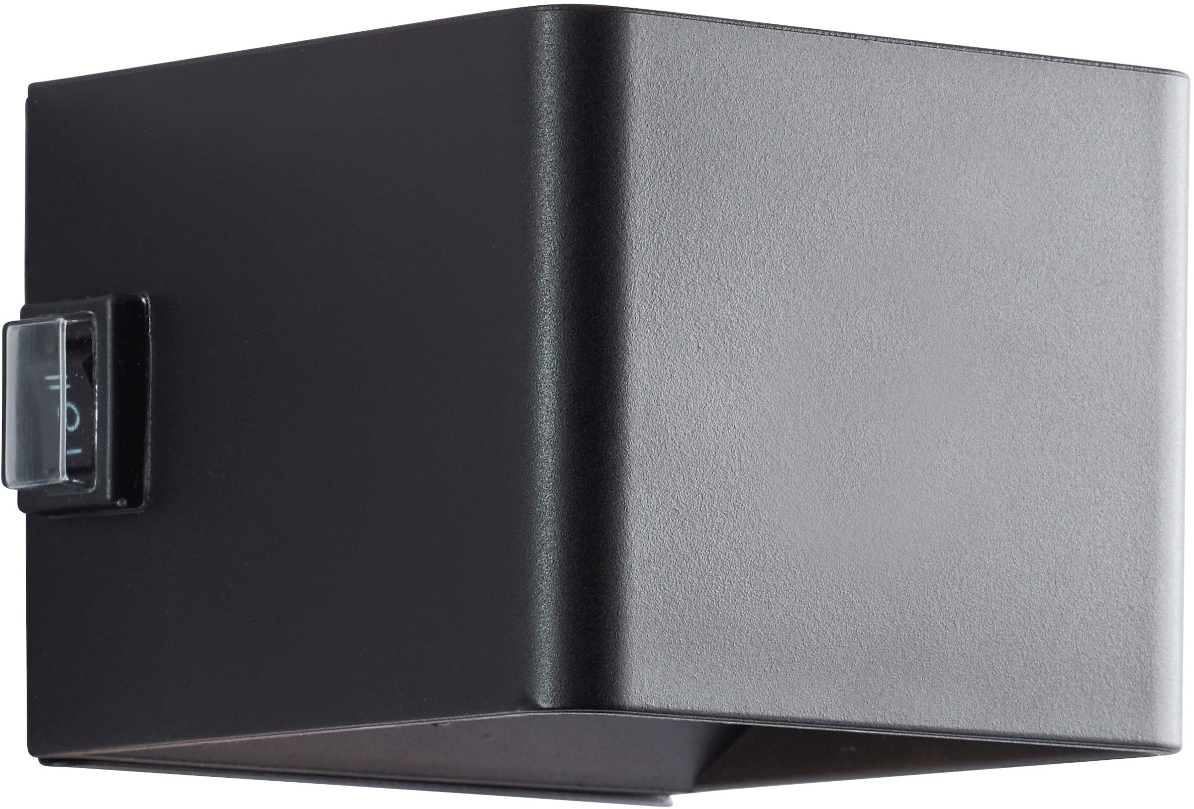 my home LED Außen-Wandleuchte »Marten - Akkuleuchte inkl. Magnetplatte« 1 Stk. Warmweiß Akku, 4 W, 300 lm, 3000 K, USB, schwarz, mobile Außenlampe, Wandlampe