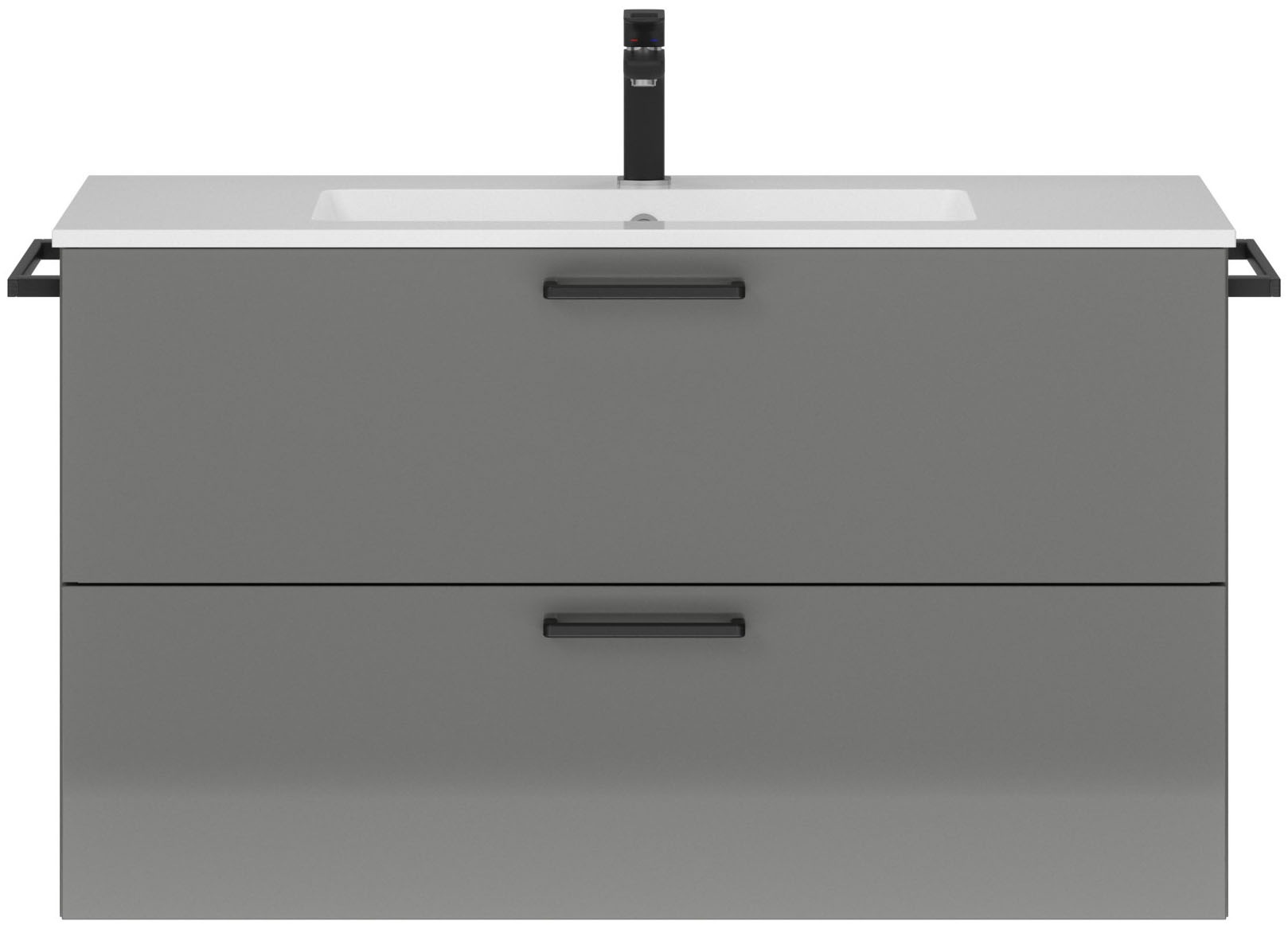 nobilia® Waschtisch-Set »Tolvina« vormontiert, mit Soft-Close, 1 Stk. tlg. günstig online kaufen