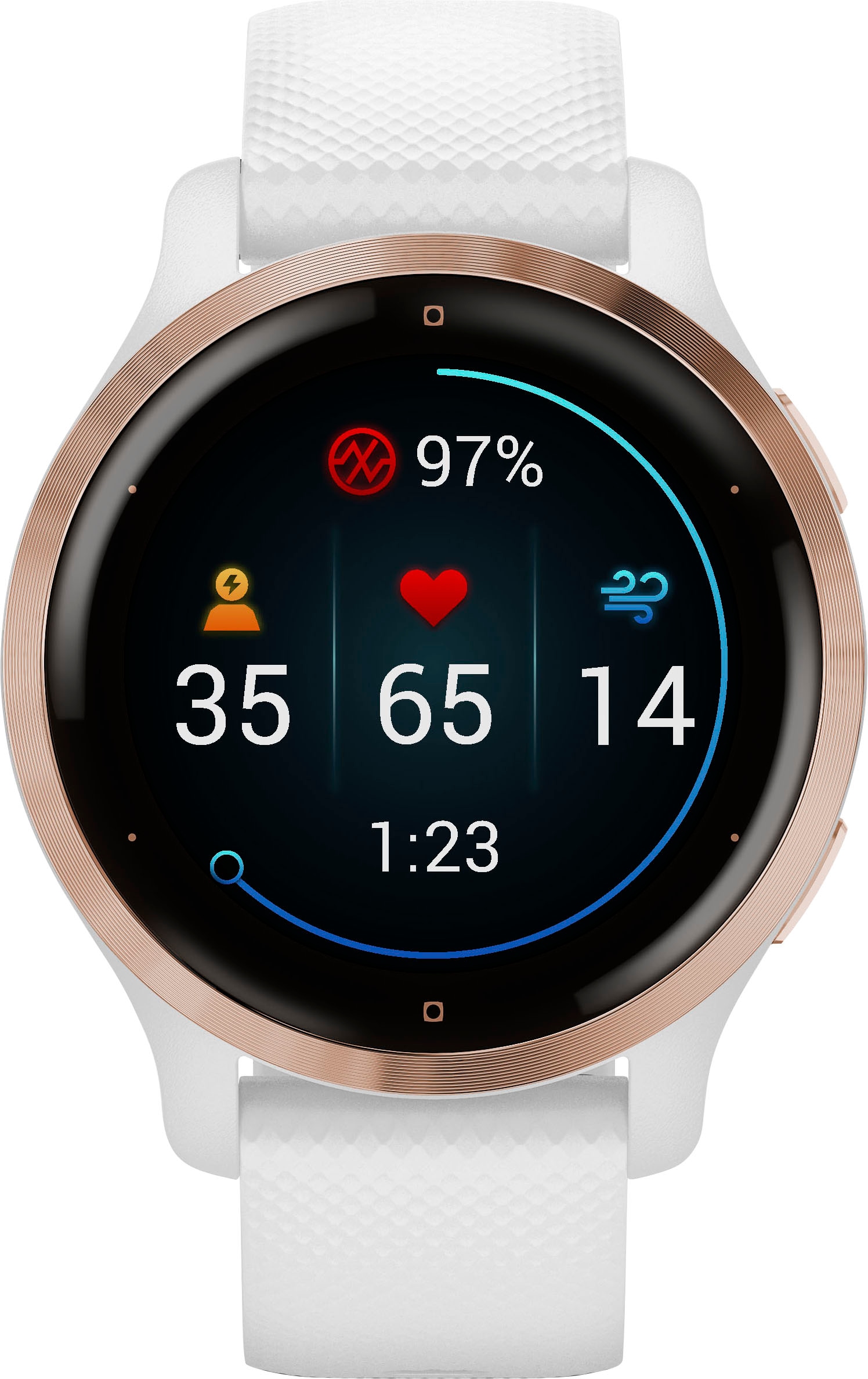 7. Bild von Garmin Smartwatch »Venu 2S«, (2,8 cm / 1,1 Zoll), 8 GB, 25 vorinstallierten Sport-Apps)