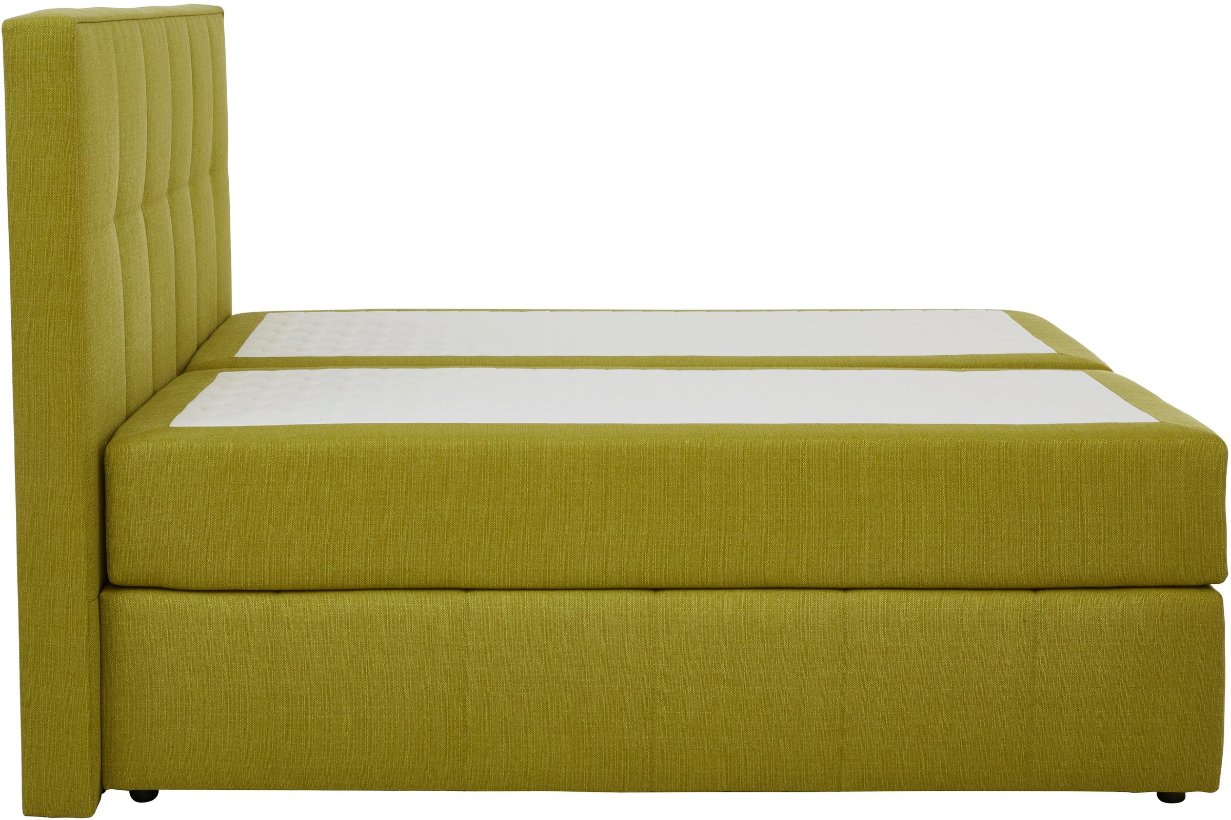 INOSIGN Boxspringbett »Casano«, mit feiner Steppung, in 3 Matratzenarten, 2 Härtegraden und 5 Farben