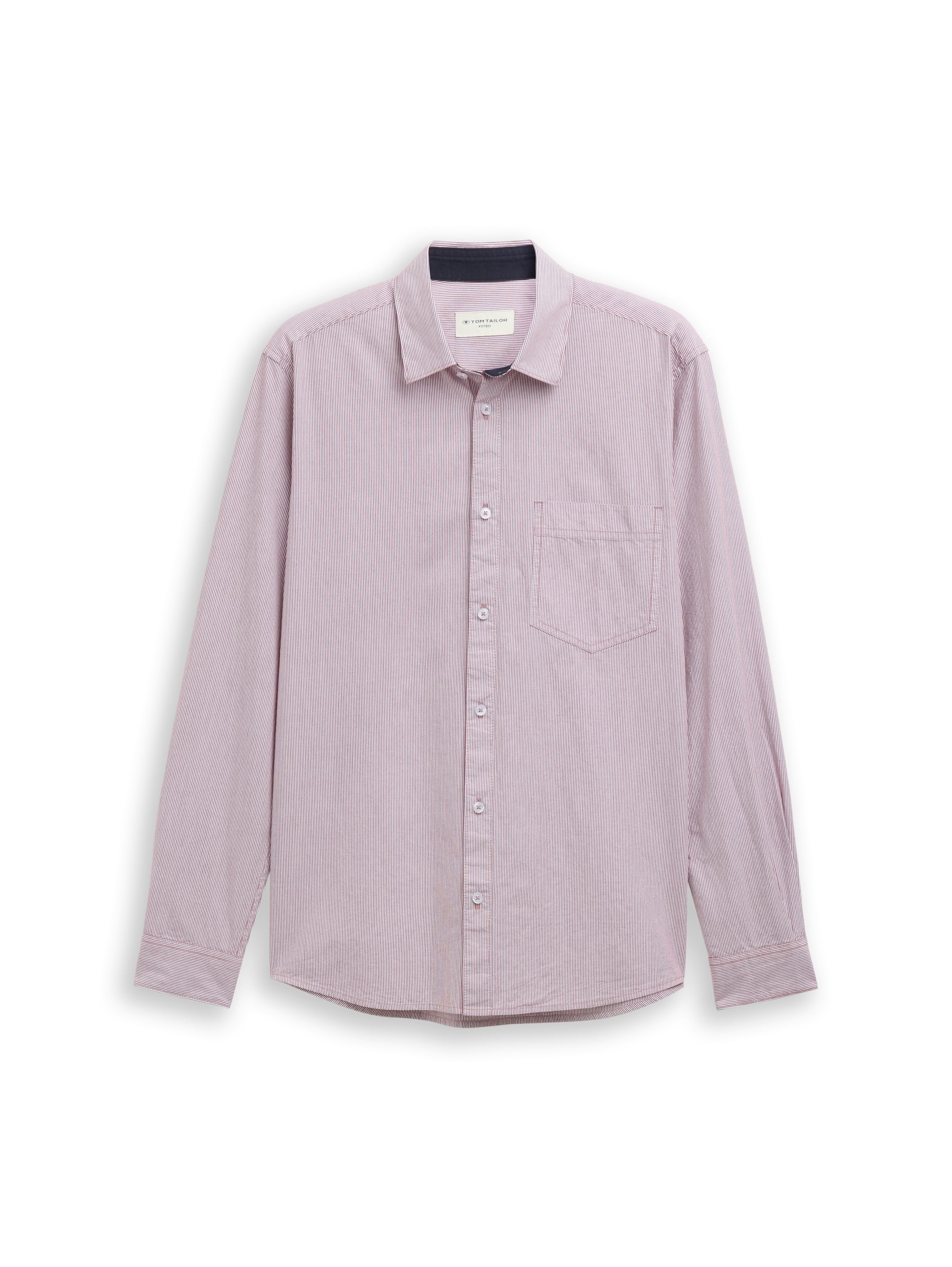 TOM TAILOR Langarmhemd , mit Brust Tasche
