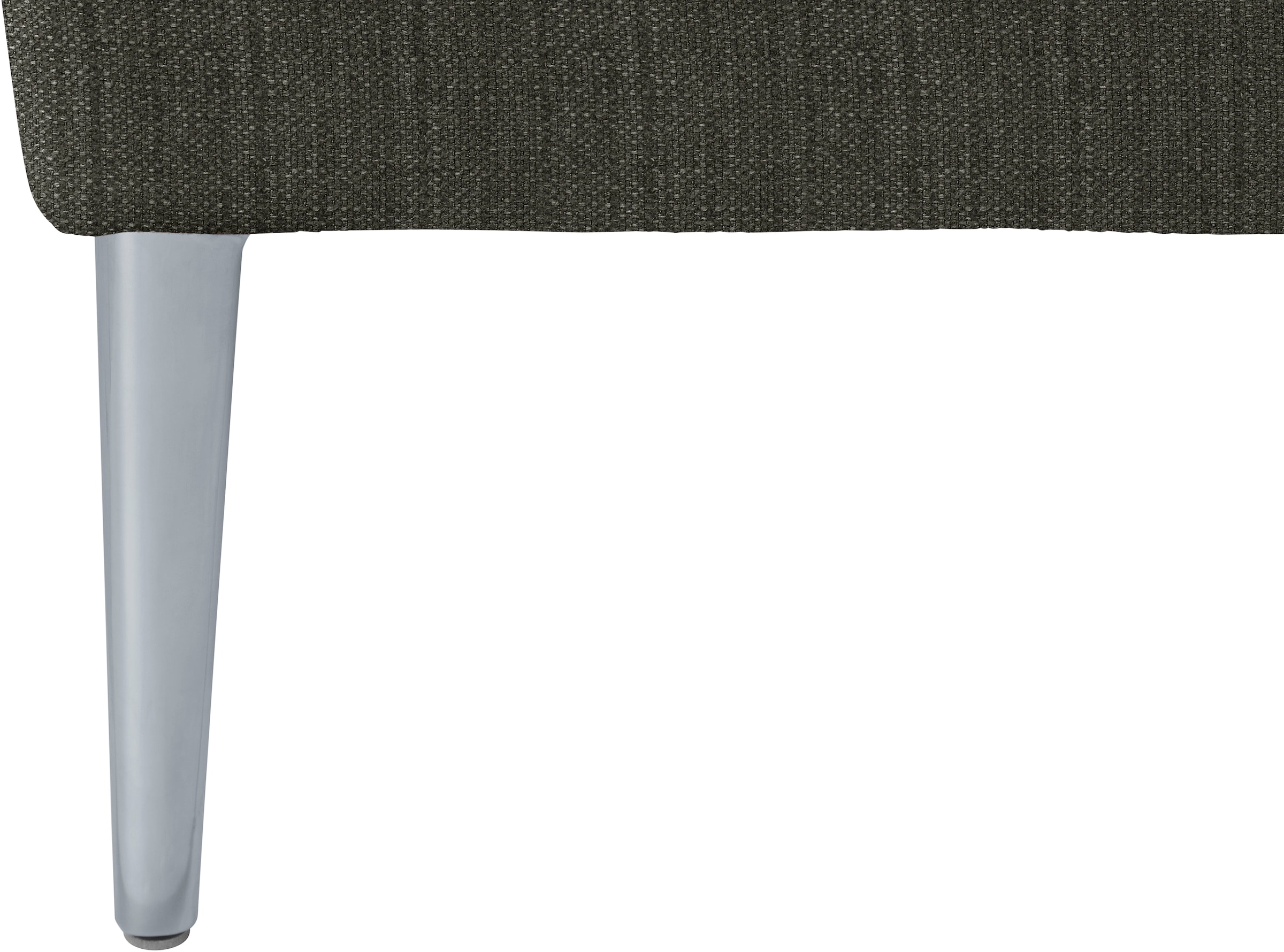 W.SCHILLIG Ecksofa »enjoy&MORE, Designsofa, bequem, zeitlos und elegant, L-Form«, mit Sitztiefenverstellung, Füße silber matt, Breite 340 cm