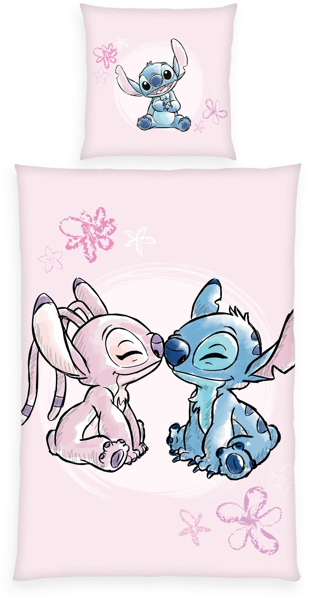 Disney Bettwäsche »Disney Stitch«, Wendebettwäsche günstig online kaufen