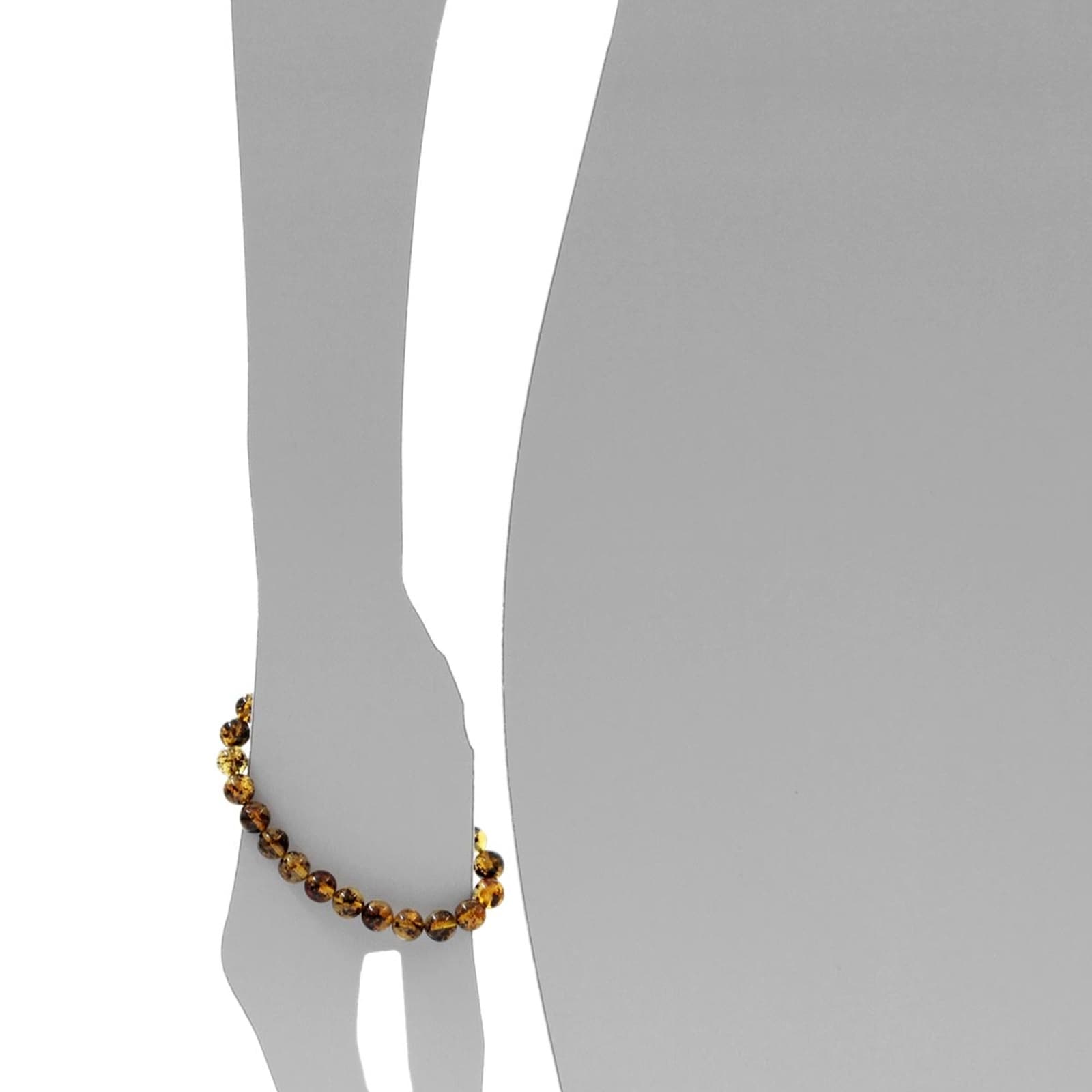 OSTSEE-SCHMUCK Armband »Ostsee-Schmuck Armband Kugel 8 mm Armband Kugel 8 mm«