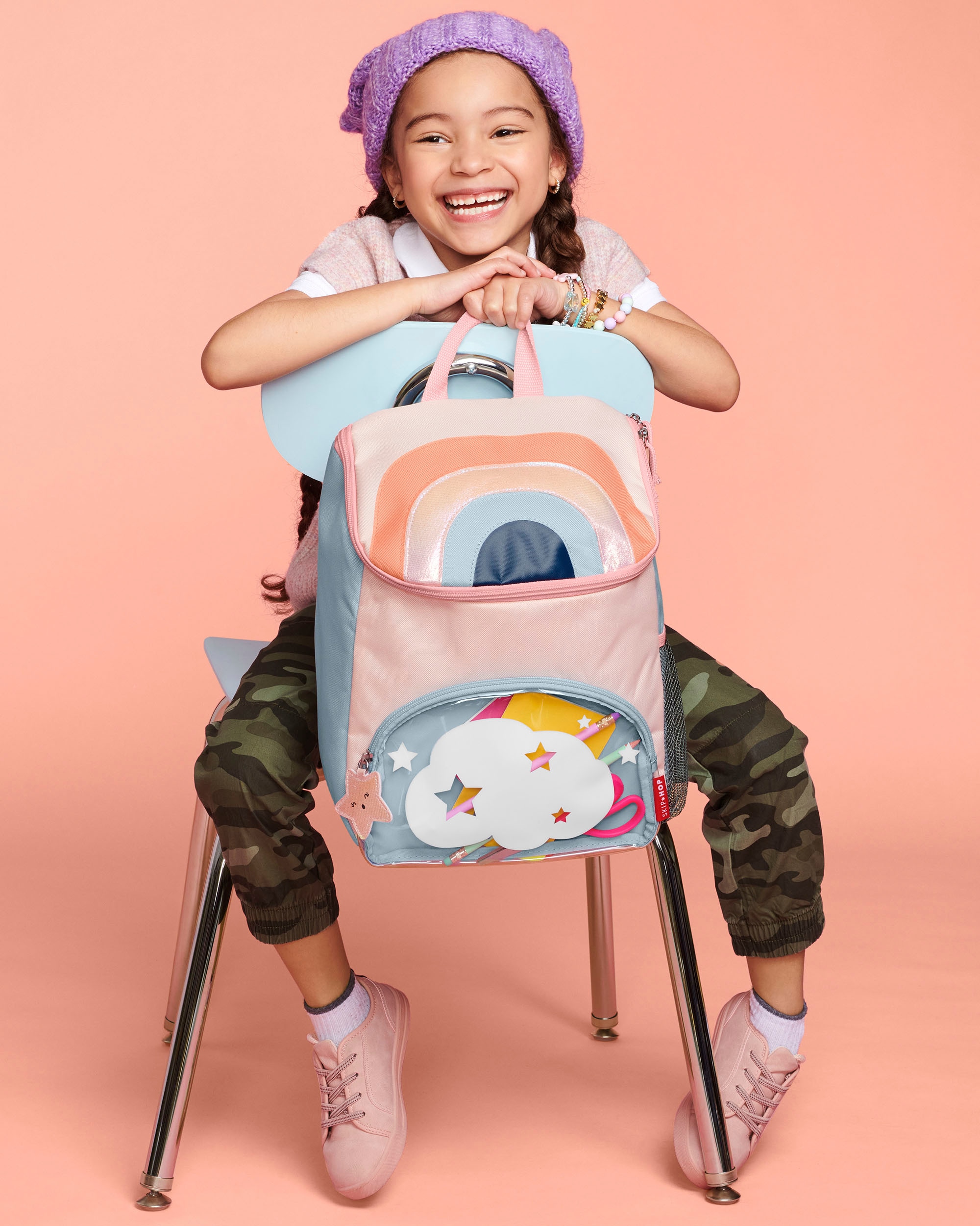 Skip Hop Kinderrucksack »Spark Style Regenbogen, groß«