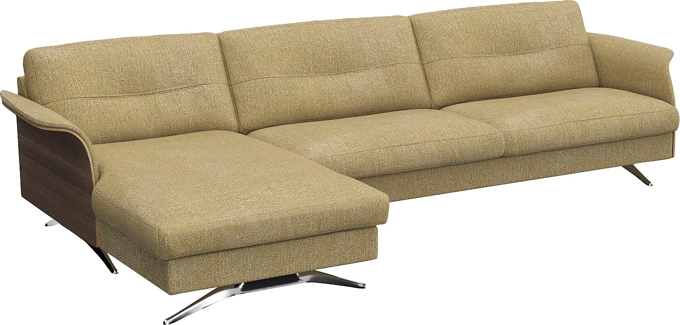 FLEXLUX Ecksofa »Glow Designsofa, bequem und komfortabel durch hochwertigen günstig online kaufen