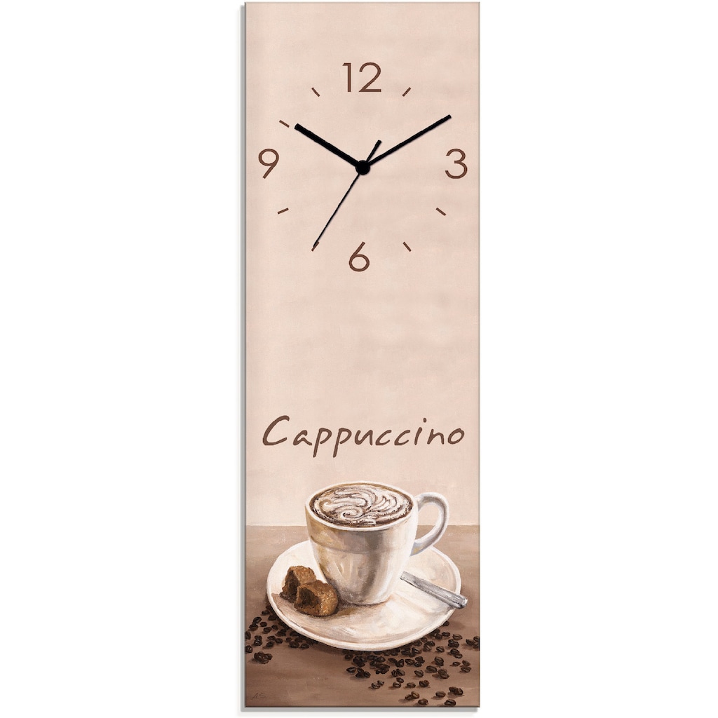 Artland Wanduhr »Cappuccino - Kaffee«