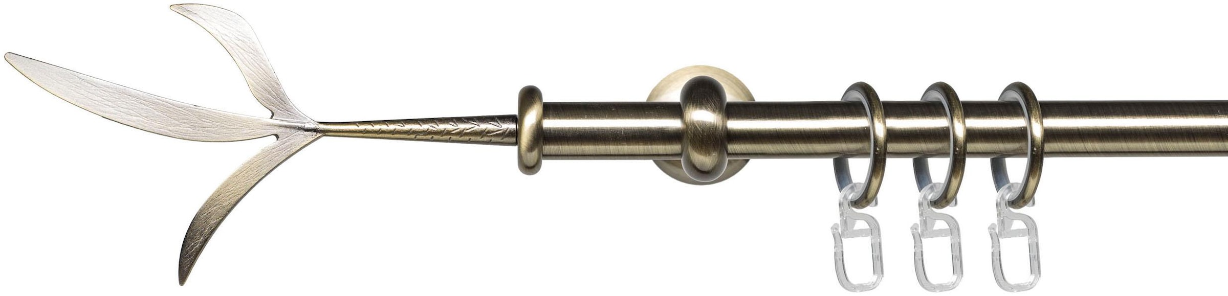 Liedeco Gardinenstange »Esp Zweig« Ø 16 mm 1 läufig-läufig Fixmaß 1-läufig günstig online kaufen