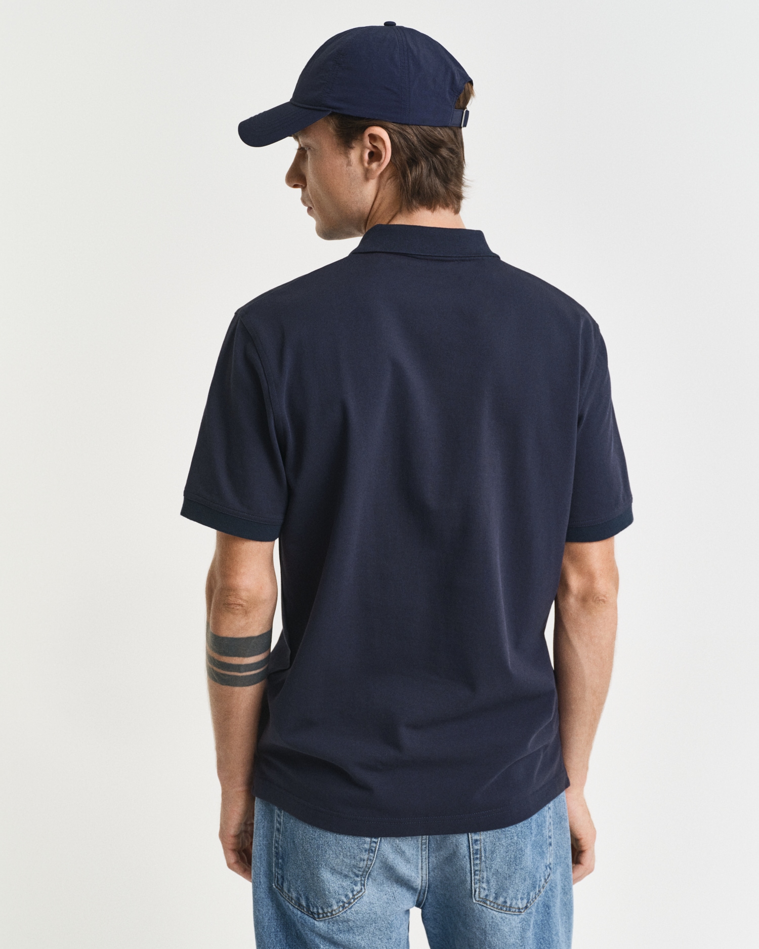 Gant Poloshirt »REG CONTRAST PIQUE SS RUGGER« mit kontrastfarbenen Einsätzen
