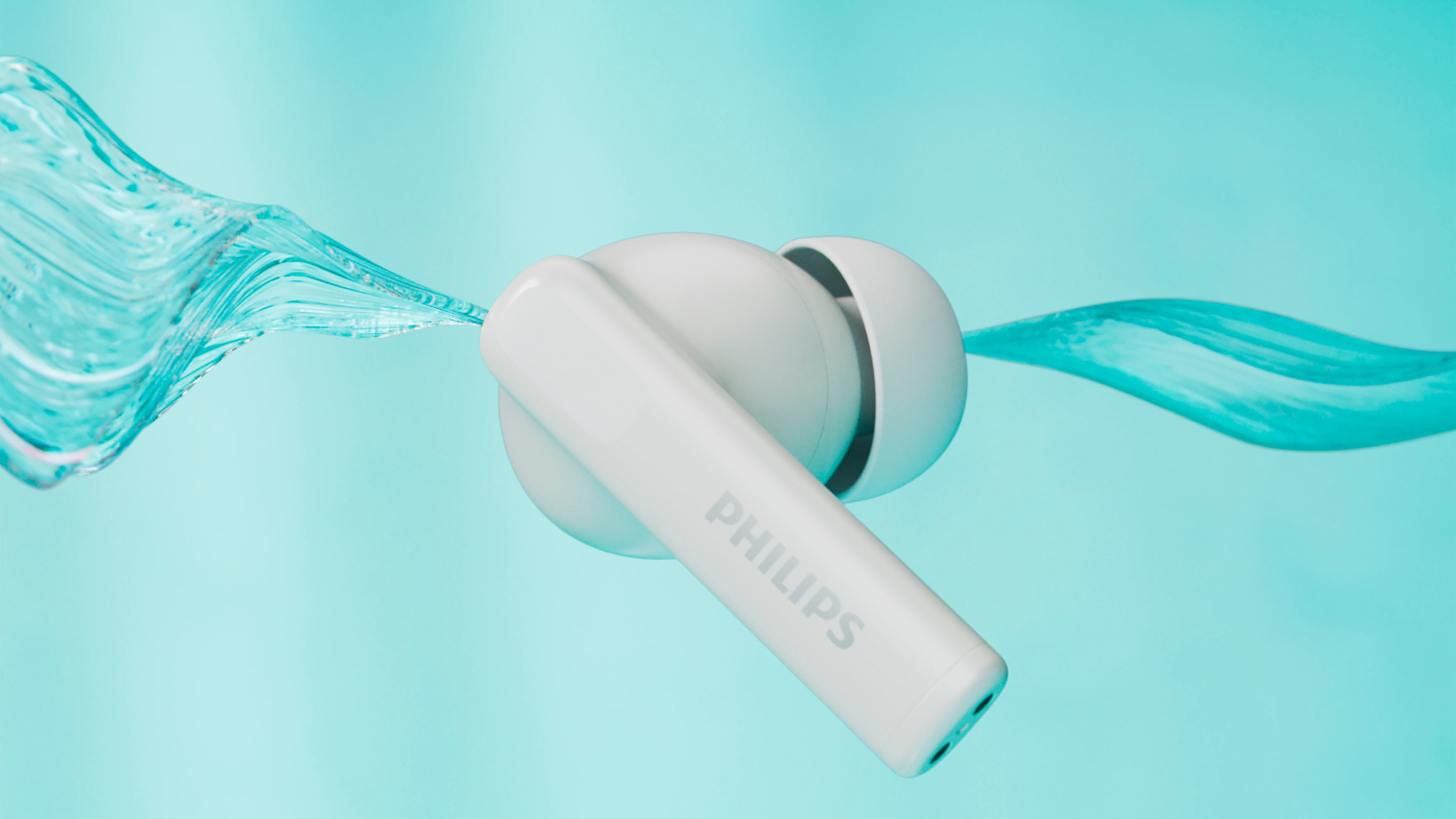 Philips wireless In-Ear-Kopfhörer »TAT2520«, Bluetooth, Adaptive Noise-Cancelling-Freisprechfunktion-Multi-Point-Verbindung-Rauschunterdrückung-Sprachsteuerung-kompatibel mit Siri