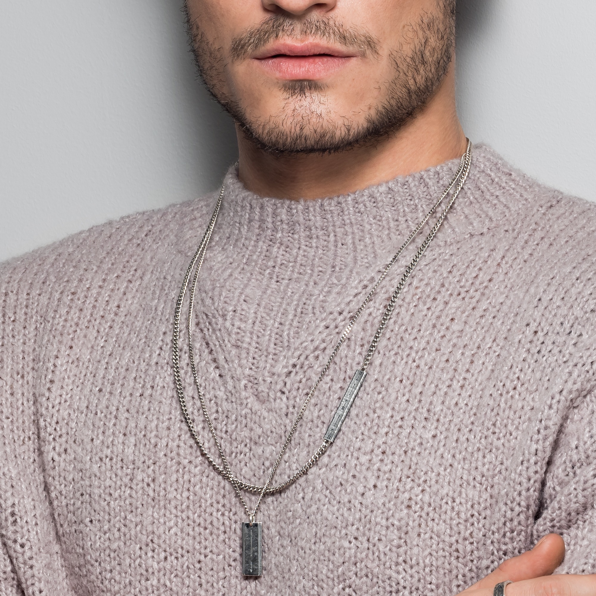 CAÏ Kette mit Anhänger »925/- Sterling Silber oxidiert Pfeil«