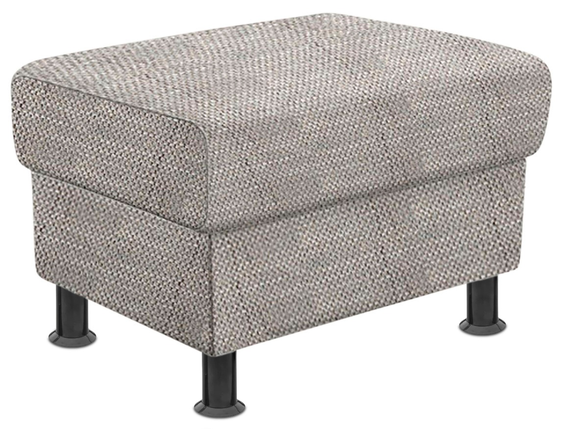TRENDMANUFAKTUR Hocker »Rondo, Polsterhocker zur Serie, Breite 67 cm, Füße günstig online kaufen