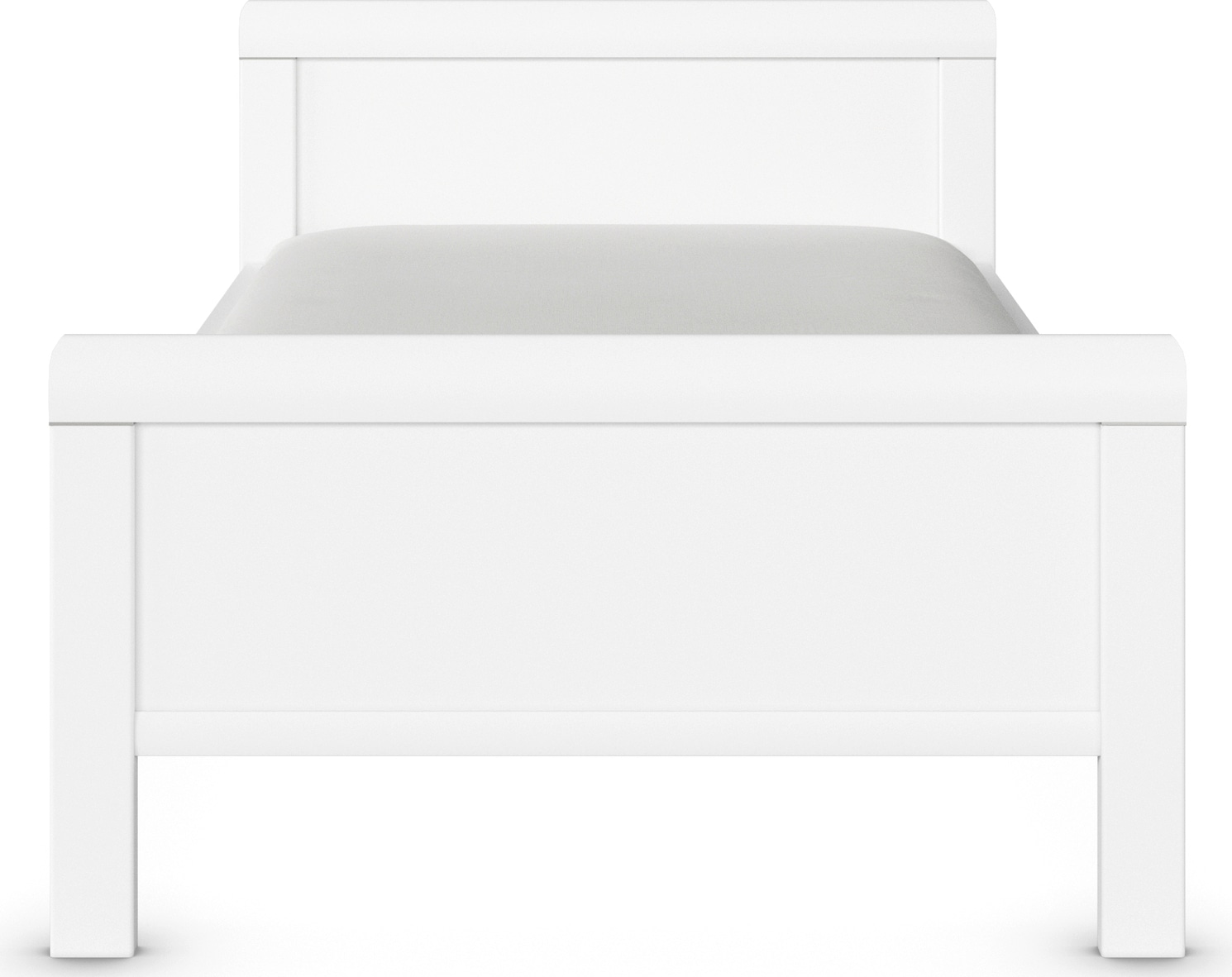 rauch Bett »Bett Einzelbett Stollenbett EVELYN«, in Komforthöhe aus Holzwerkstoff in elegantem Stil MADE IN GERMANY