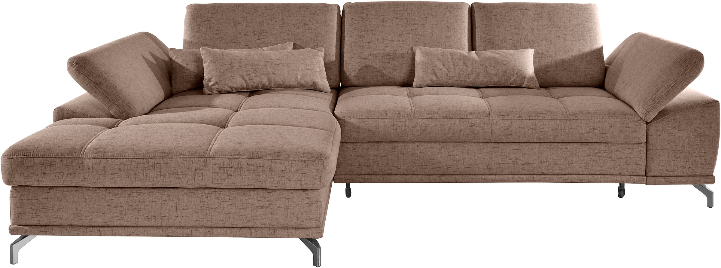 OTTO home Ecksofa »Costello L-Form, B: 301 cm mit Sitztiefen-, Armteilverst günstig online kaufen