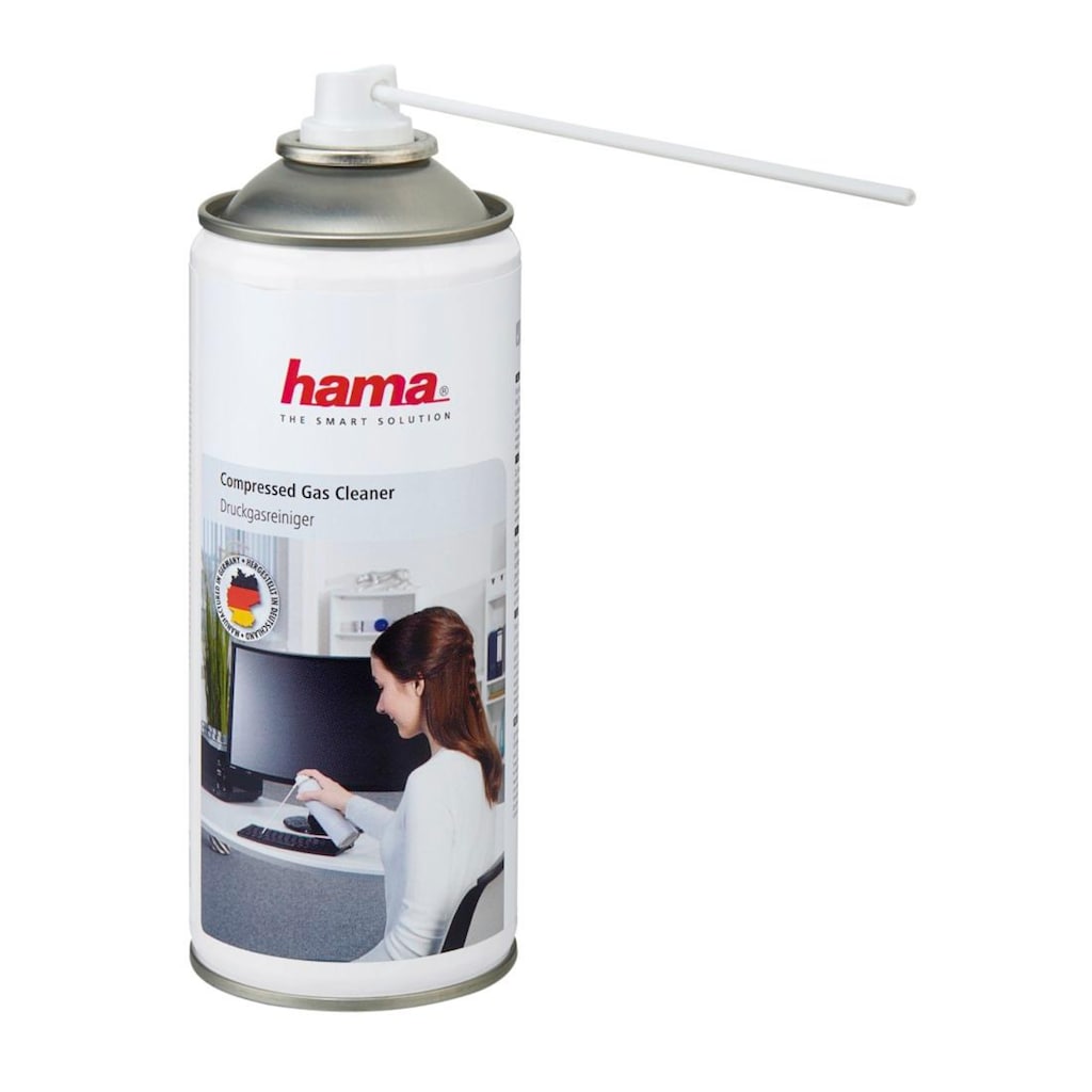 Hama Reinigungs-Set »Druckgasreiniger, 400 ml Druckluftreiniger Reiniger«