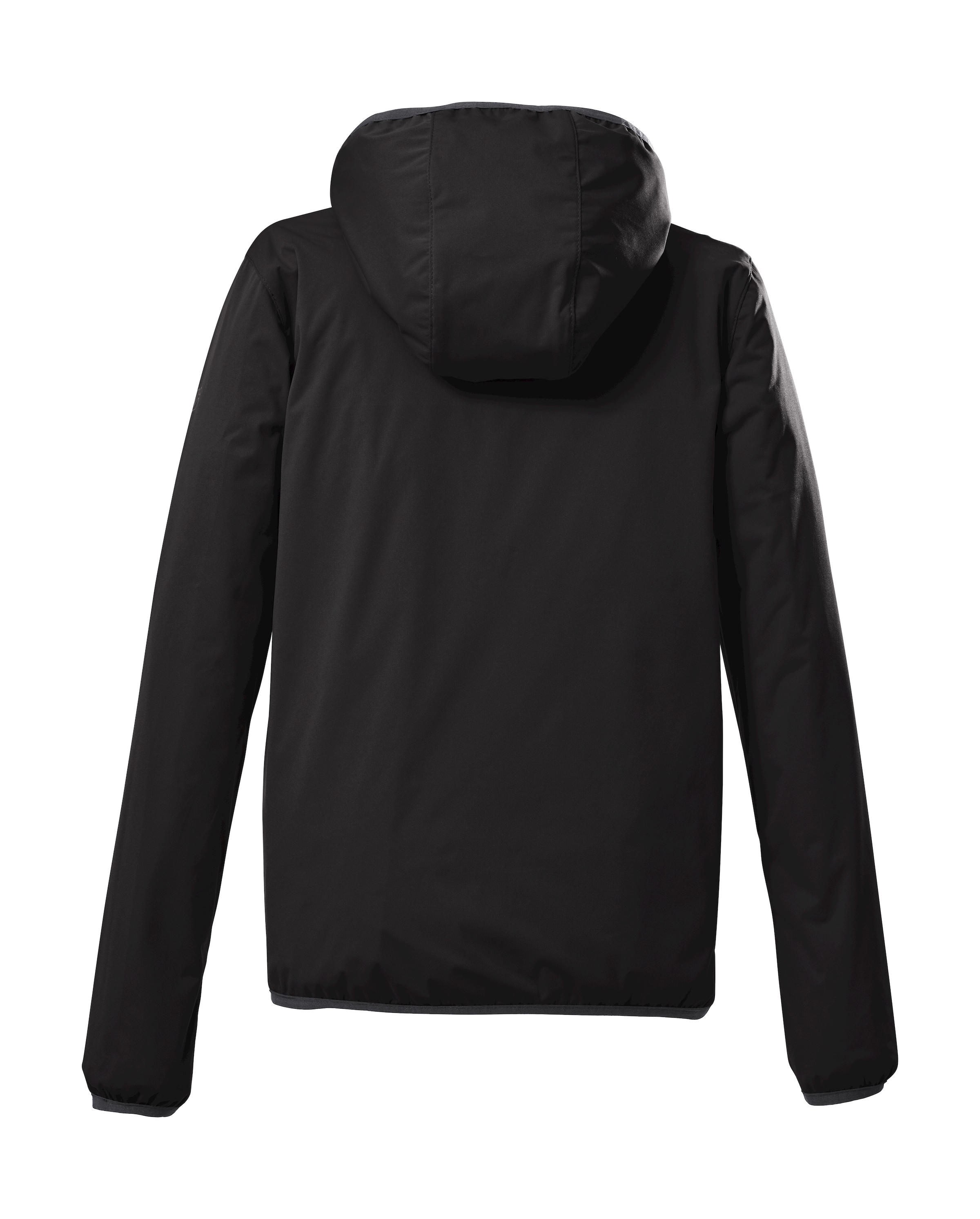 Killtec Outdoorjacke »KOS 230 BYS JCKT«, Packbare, 100% wasserdichte Jacke mit Kapuze und reflektierenden Elementen