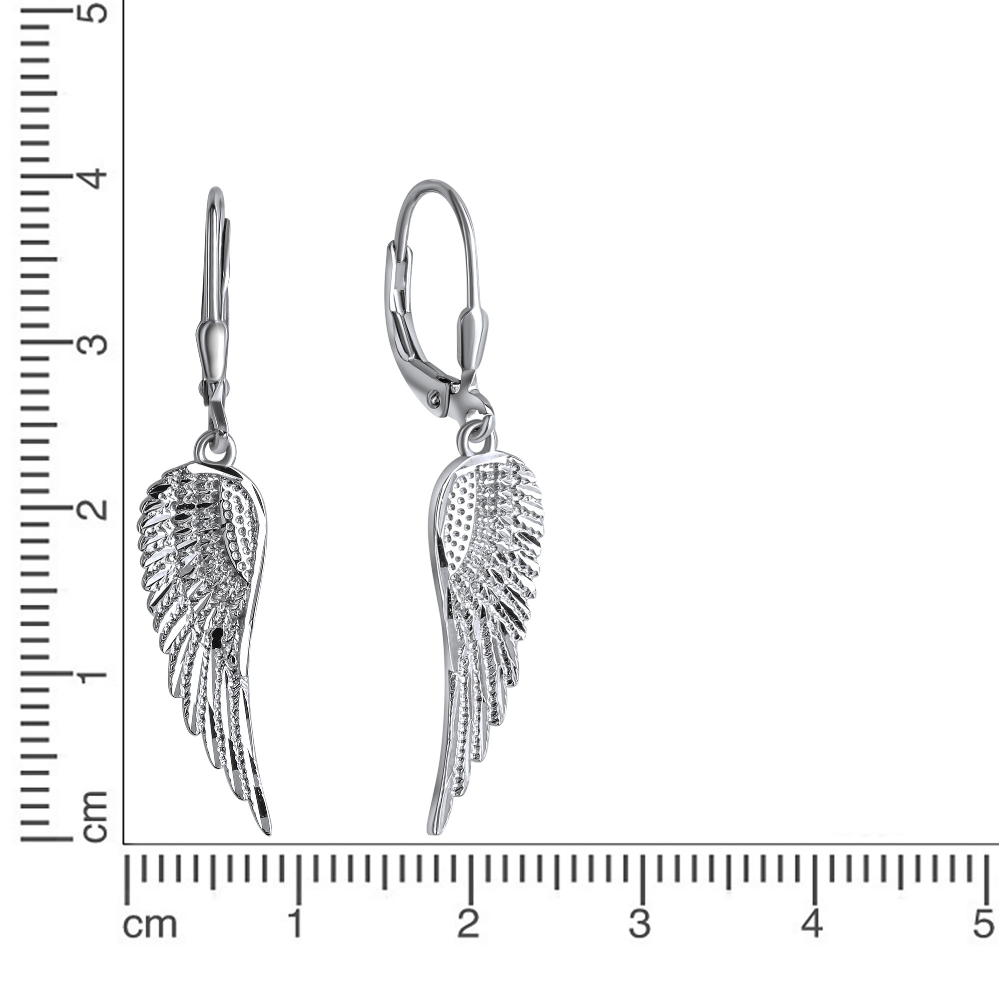 Vivance Paar Ohrhänger »925-Sterling Silber rhodiniert«