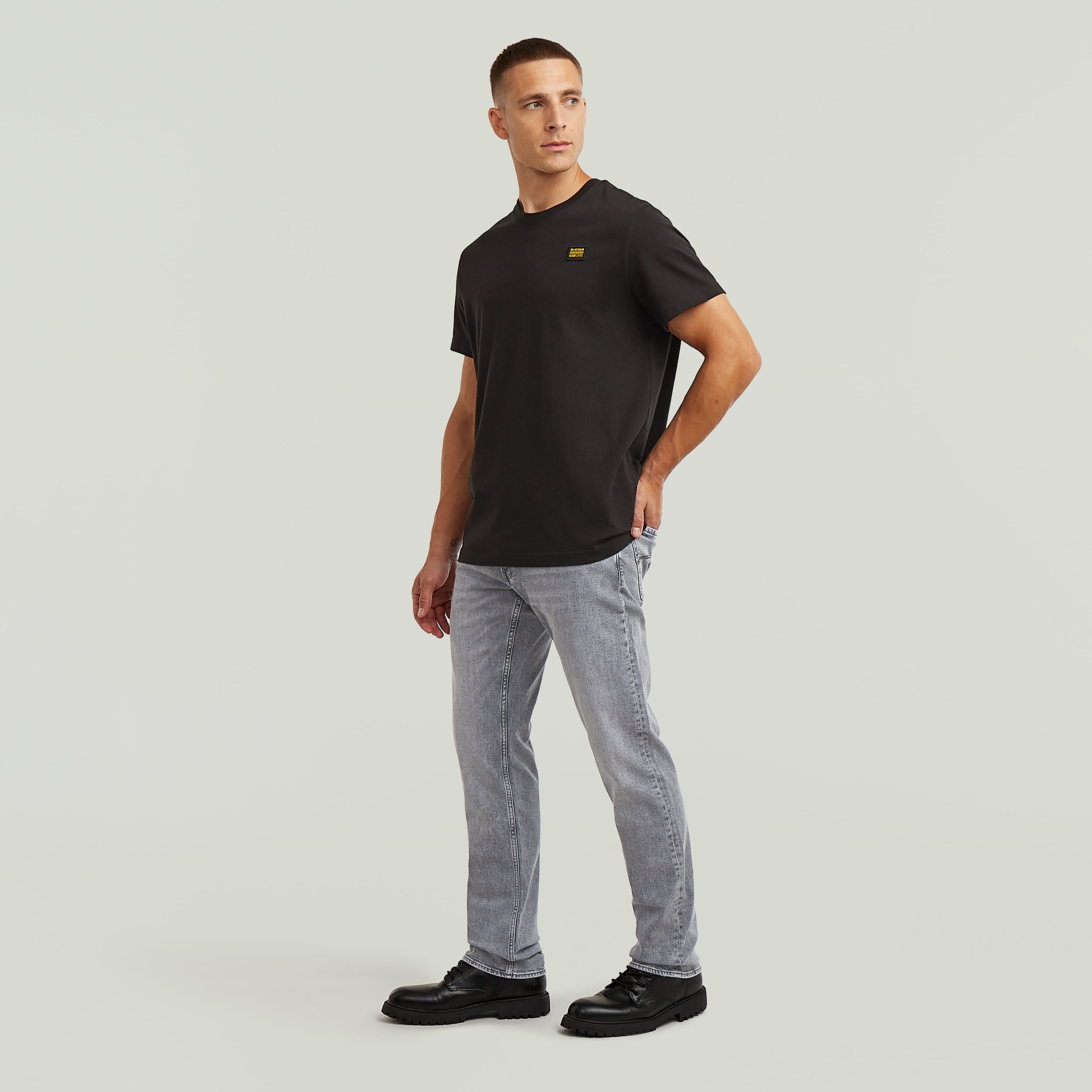 G-STAR Straight-Jeans »Mosa Straight«, mit hellen Nähten