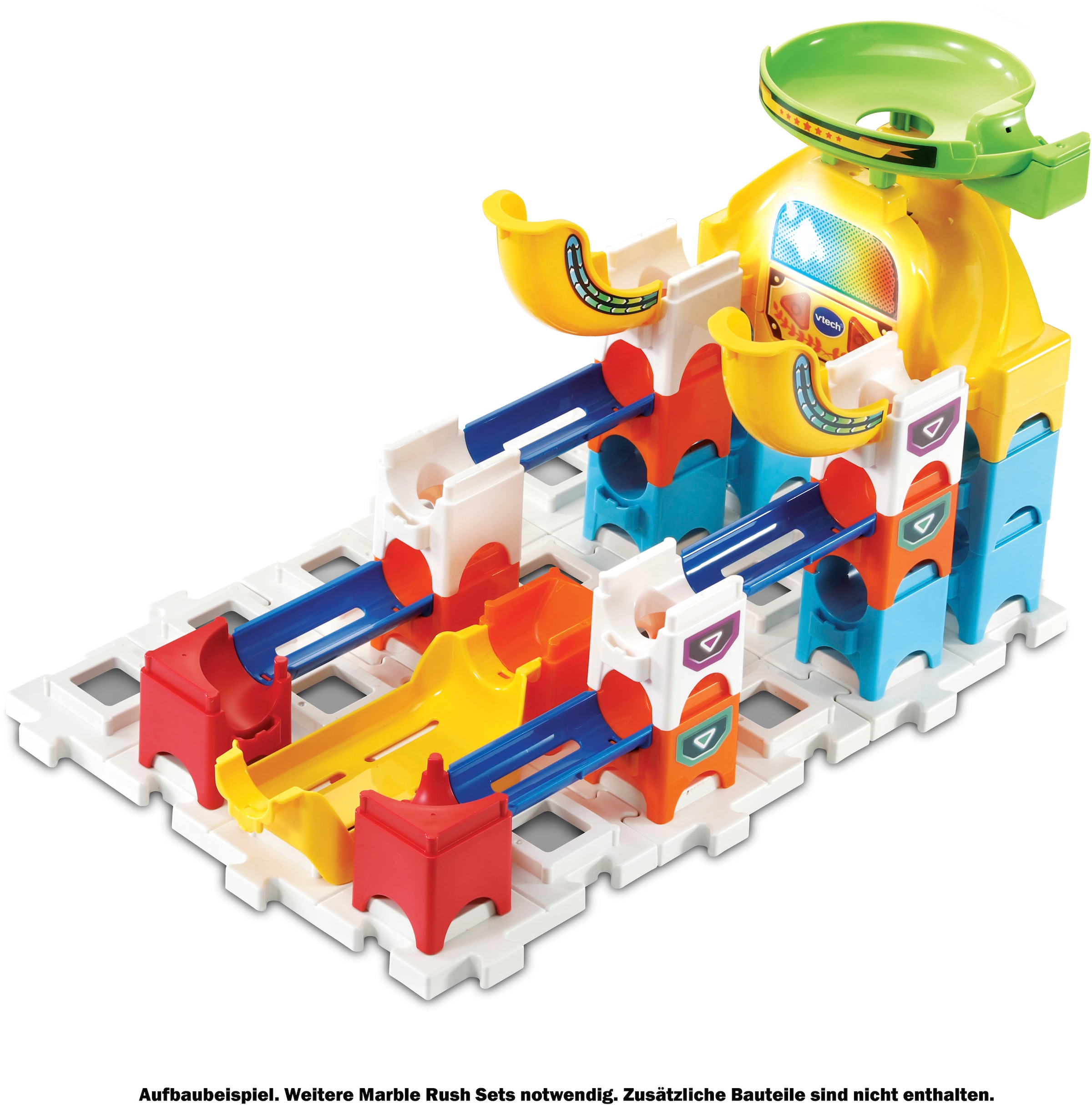 Vtech® Kugelbahn »Marble Rush - Kugelbahn-Set Trichter«, mit Licht und Sound