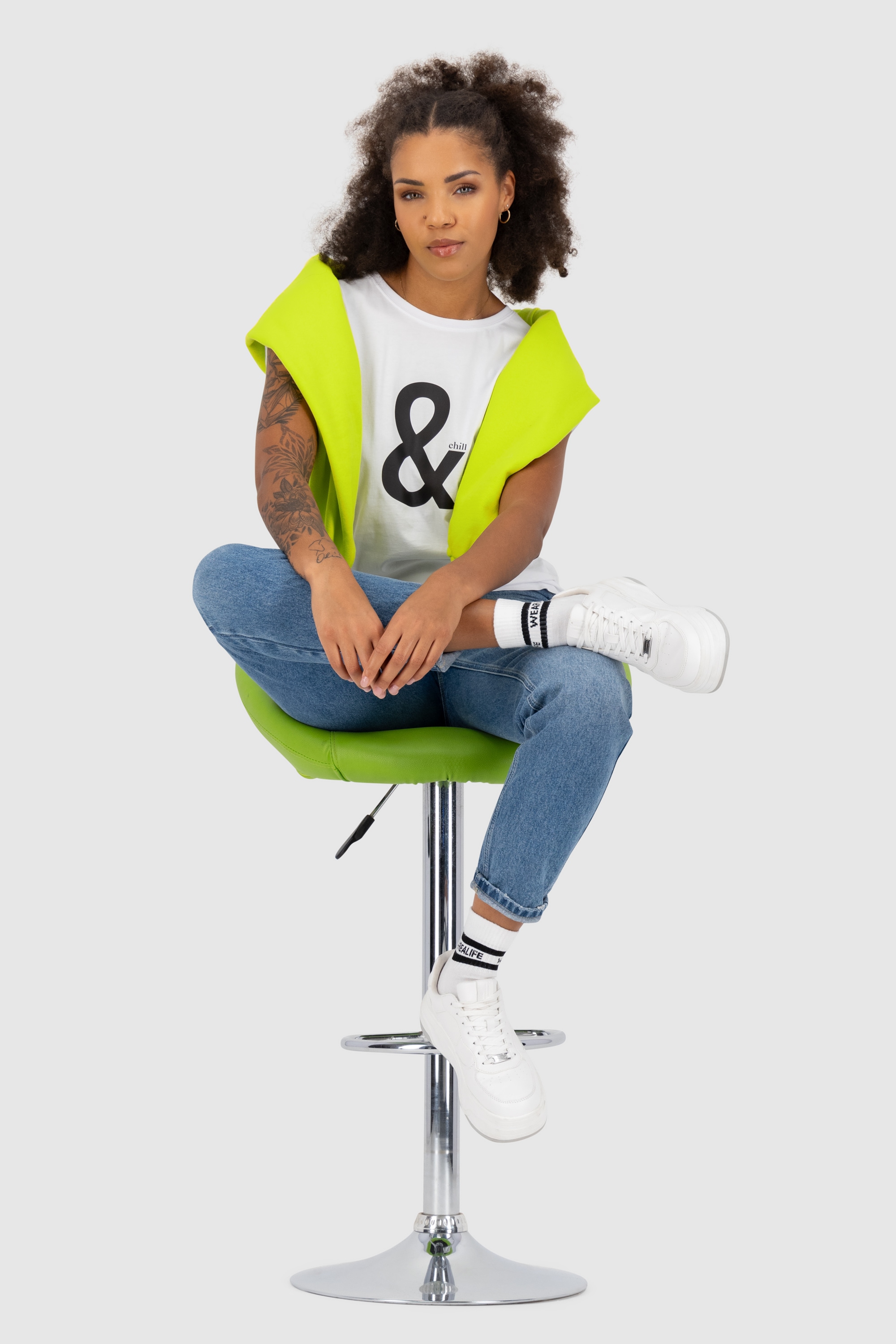 Alife & Kickin Tennissocken »Damen 3 PACK - RikaAK«, (Spar-Set), Sneakersocken knöchelhoch mit Streifen, aus Baumwolle mit weichem Bund