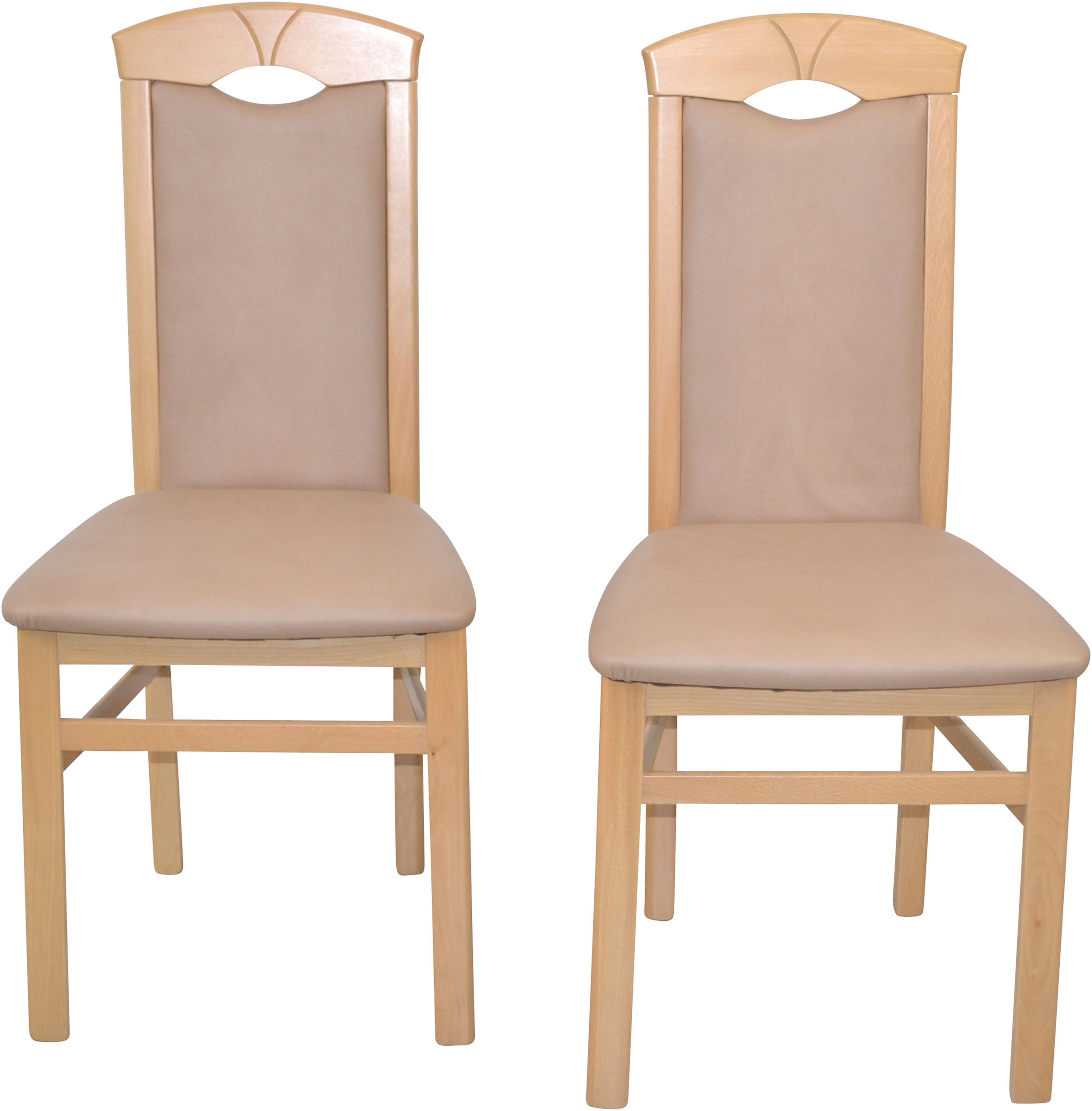 HOFMANN LIVING AND MORE 4-Fußstuhl, (Set), 2 St. günstig online kaufen