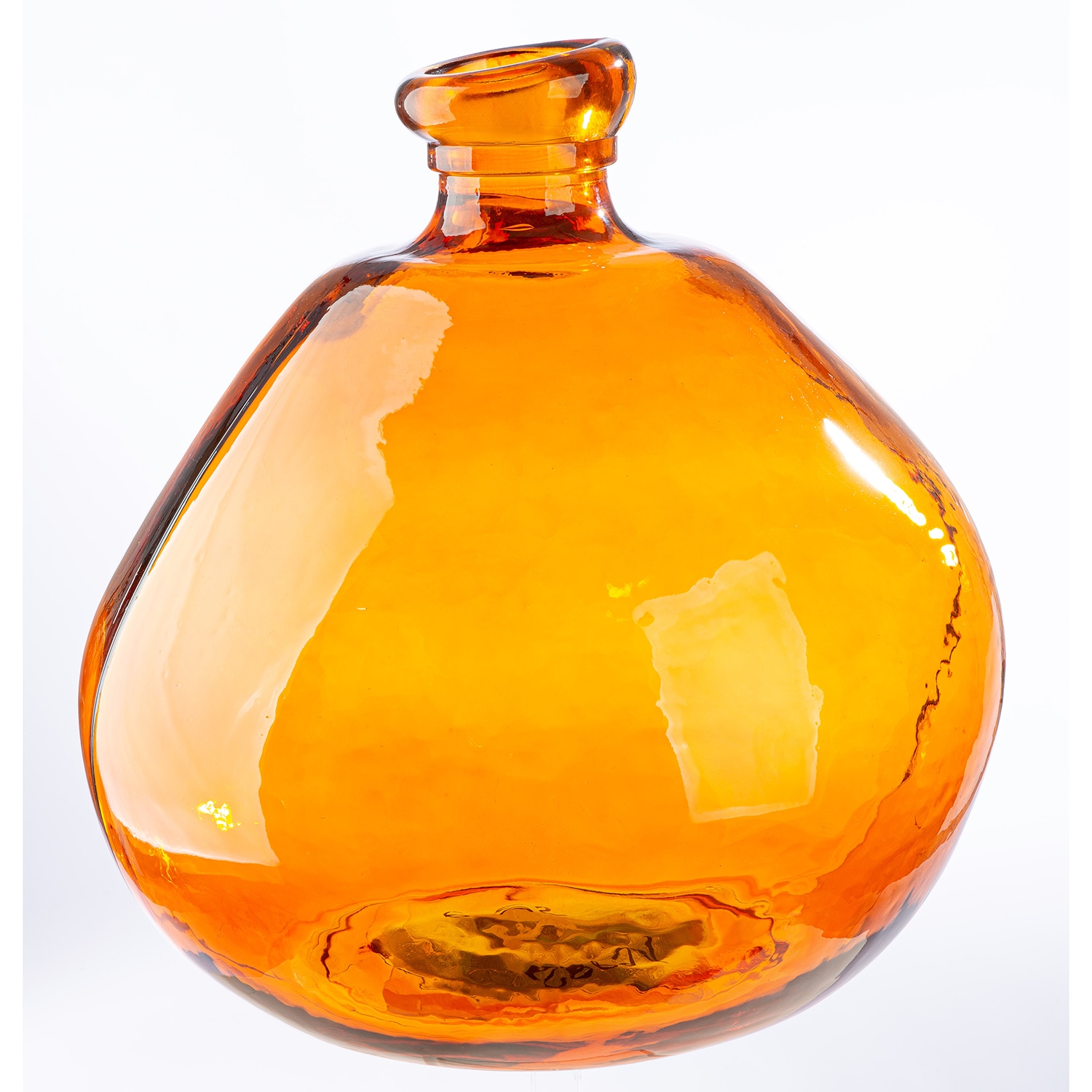 GILDE Tischvase »Vase bauchig; organisch Organical orange H. 32 cm«, (1 St. günstig online kaufen