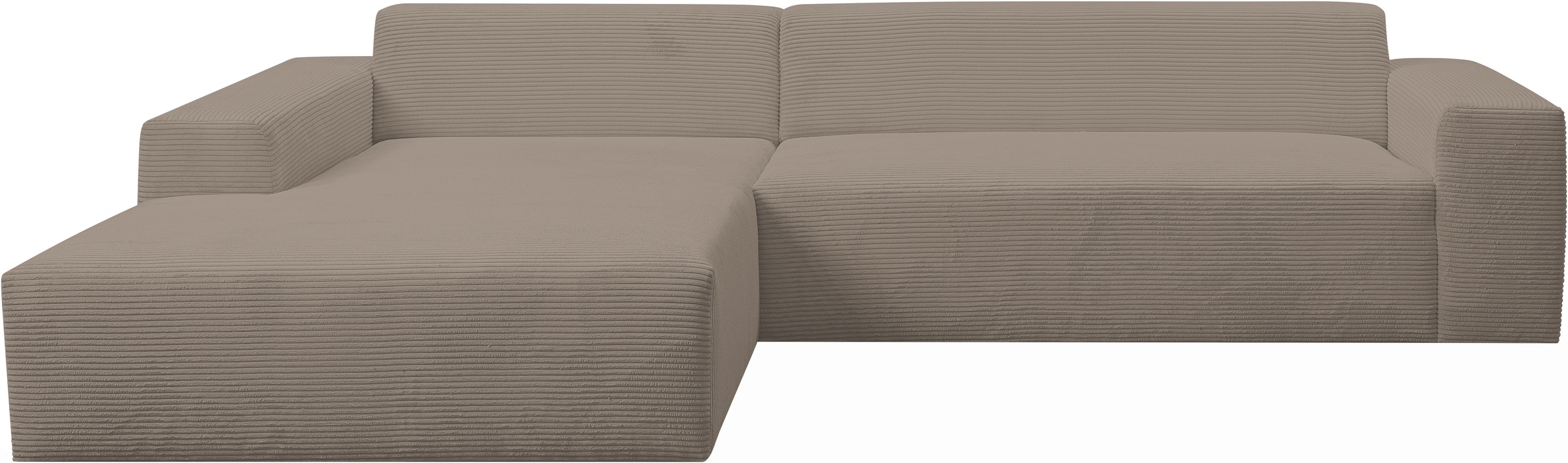 WERK2 Ecksofa »Zeus-XL, Mega-Sofa mit großer Sitztiefe, Stellmaße 311cm x 2 günstig online kaufen