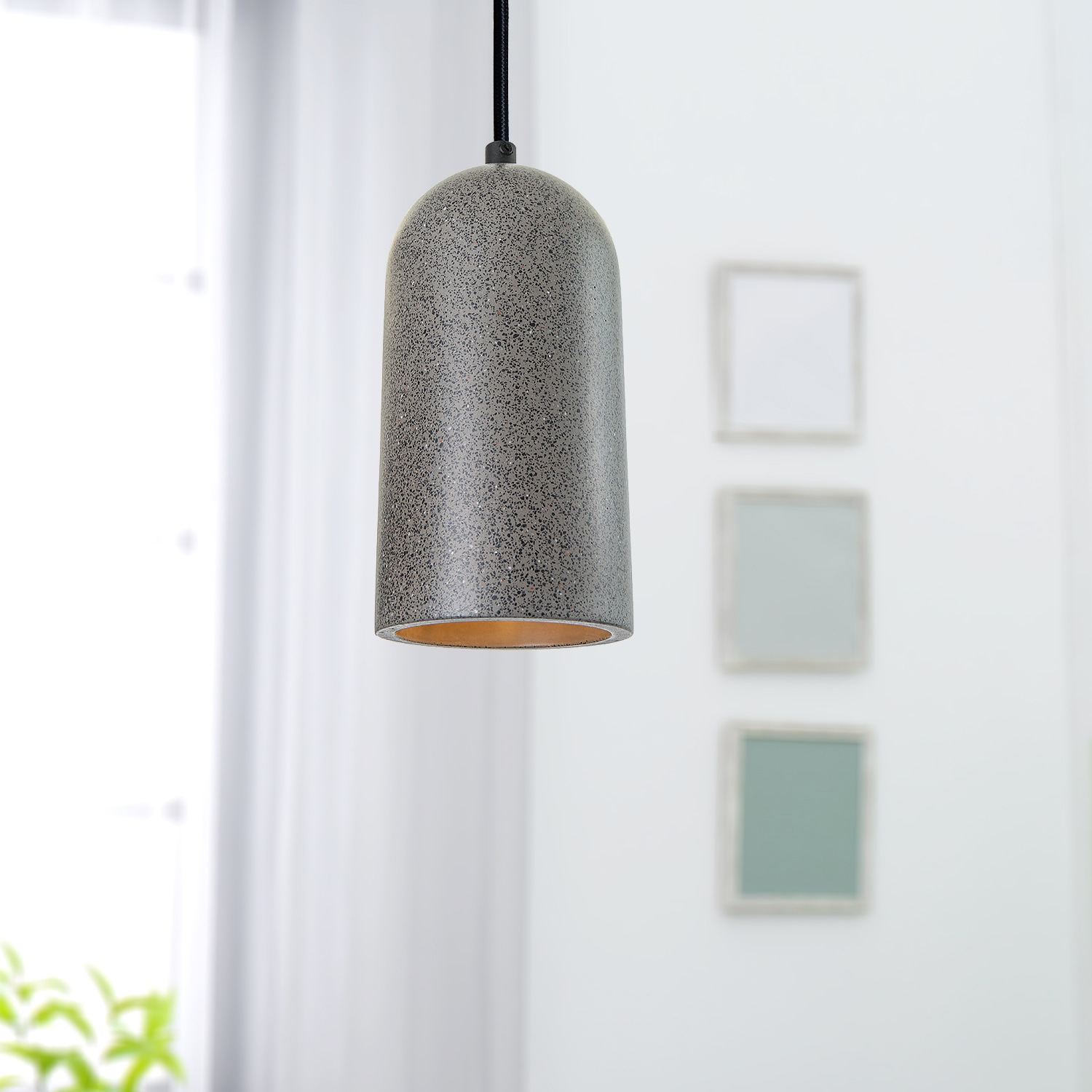 Paco Home Pendelleuchte »ALTONA«, 1 flammig, Leuchtmittel E27 | ohne Leuchtmittel, LED, E27, Lampe Für Wohnzimmer Esszimmer Küche, Höhenverstellbar