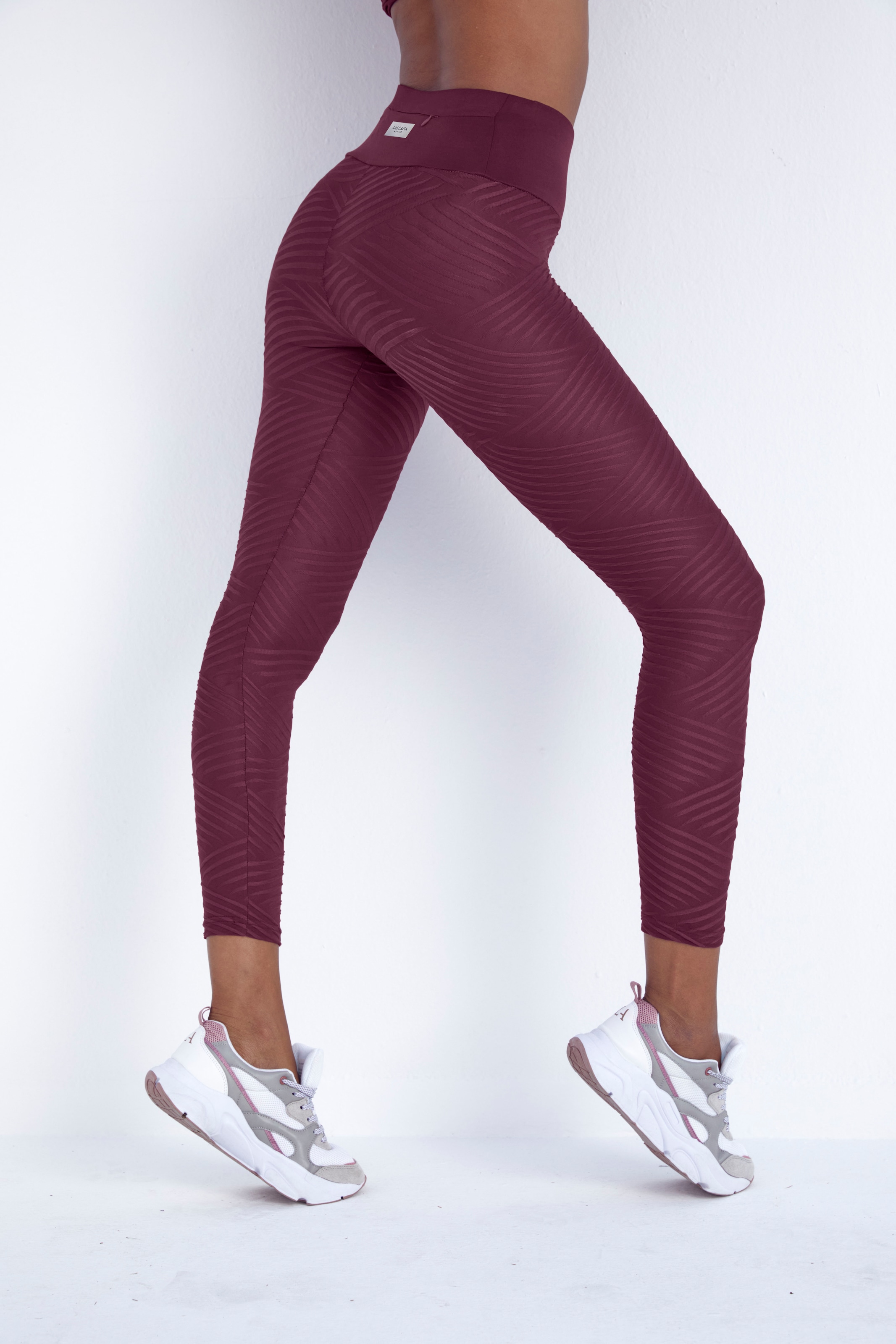 LASCANA ACTIVE Leggings, Sportleggings mit 3D-Struktur