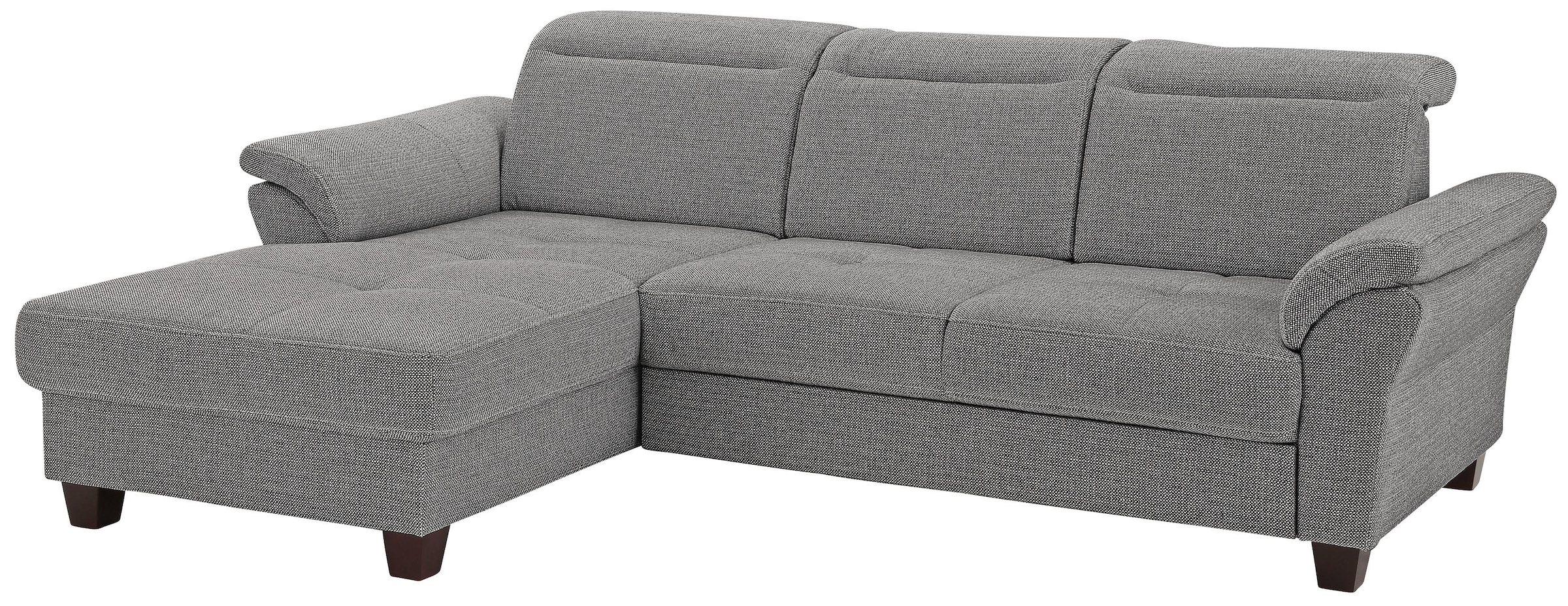 Home affaire Ecksofa »Solvei L-Form«, mit Recamierenabschluß und Sitztiefen günstig online kaufen