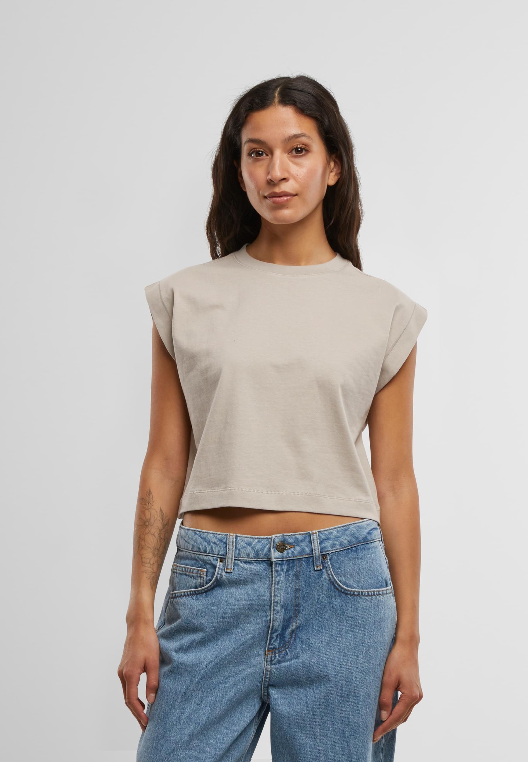 URBAN CLASSICS T-Shirt »Urban Classics Ladies Oversized Boxy Heavy Tee« 1 Stk. tlg.