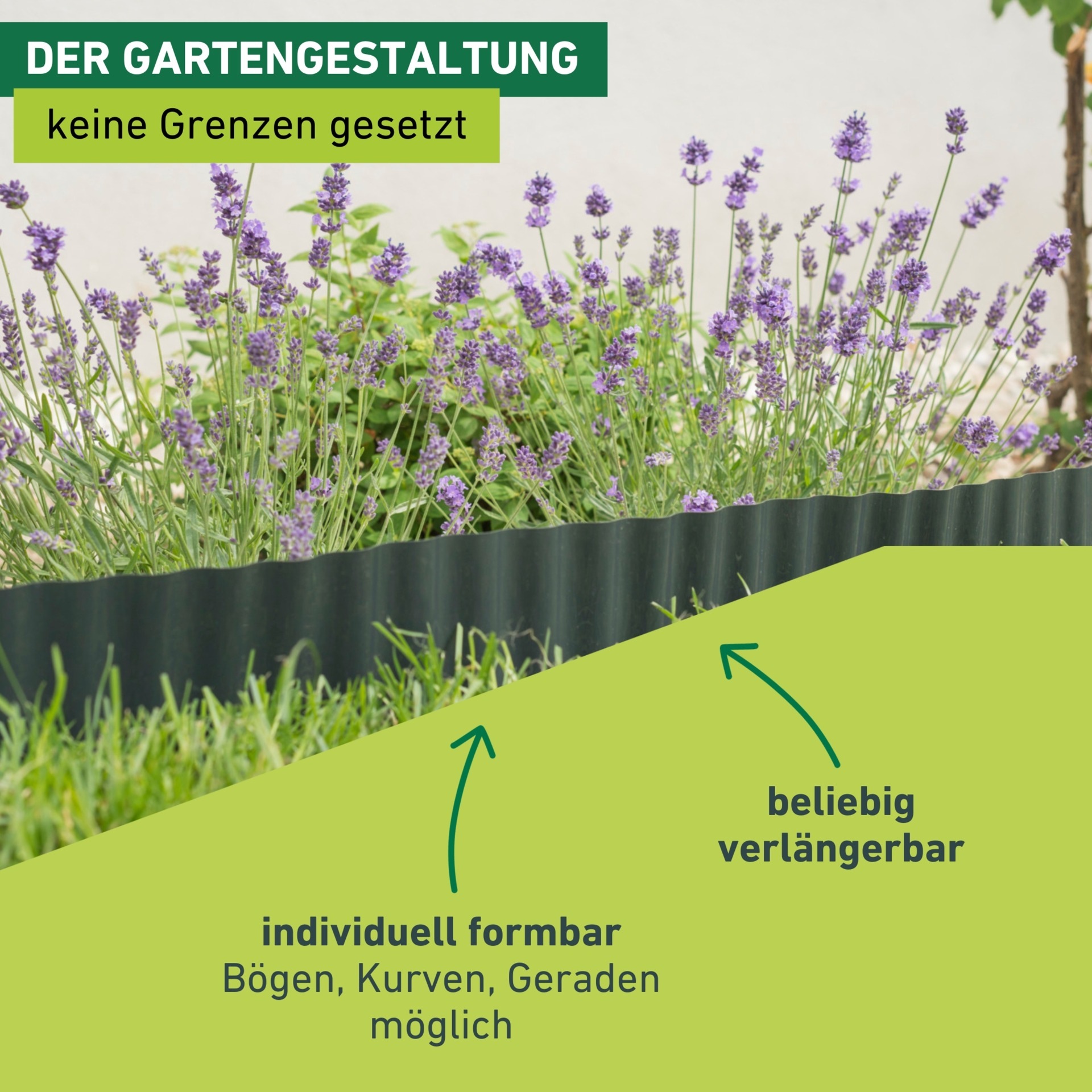 Windhager Rasenkante anthrazit