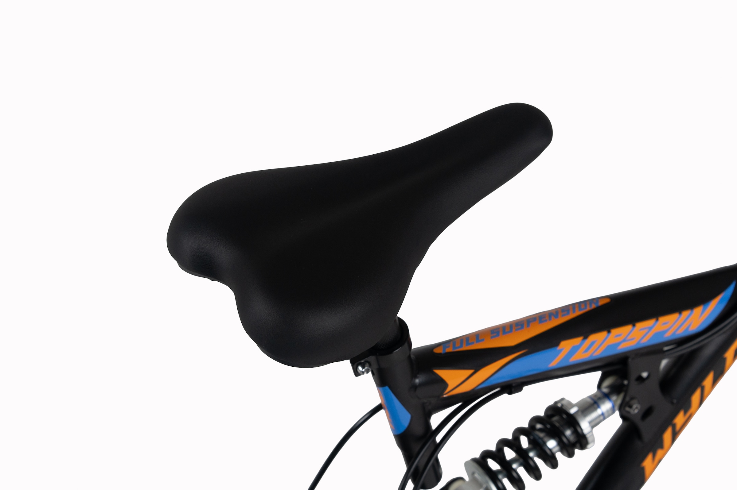 WYLD Mountainbike »WYLD Mountainbike Fully 26'' Topspin schwarz-blau« 21 Gang Shimano Tourney Schaltwerk Kettenschaltung