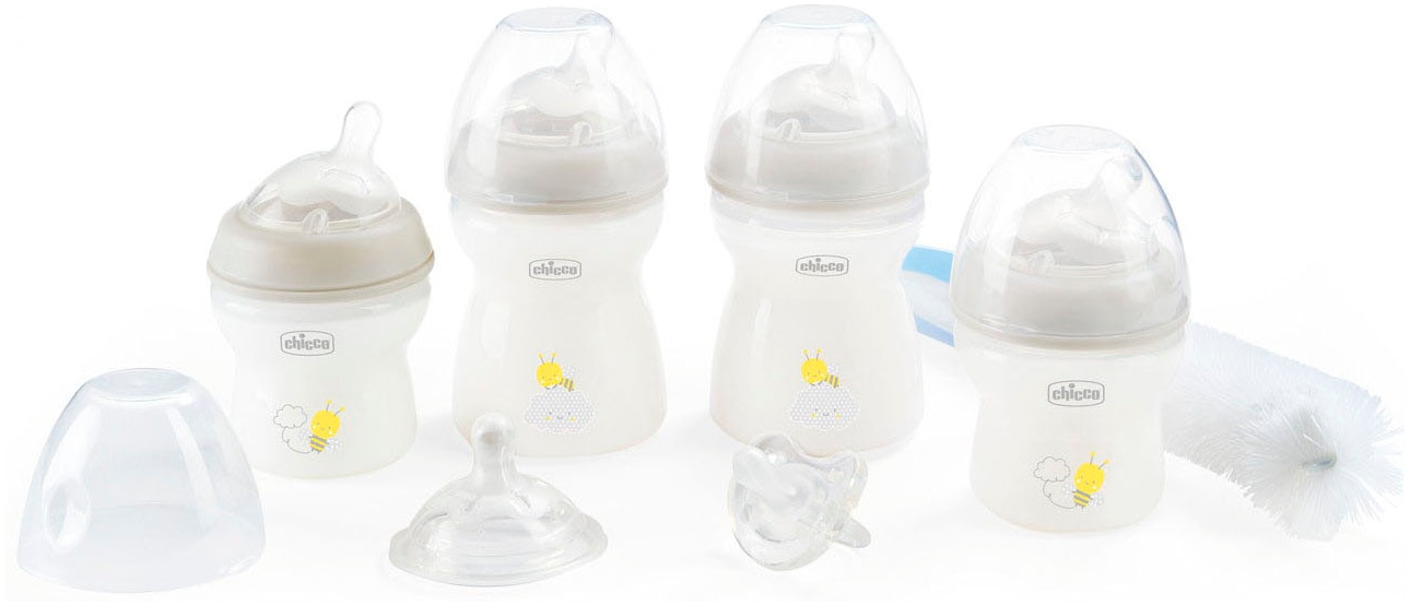 Chicco Babyflasche »Erster Starter-Set Naturalfeeling«, (Set)