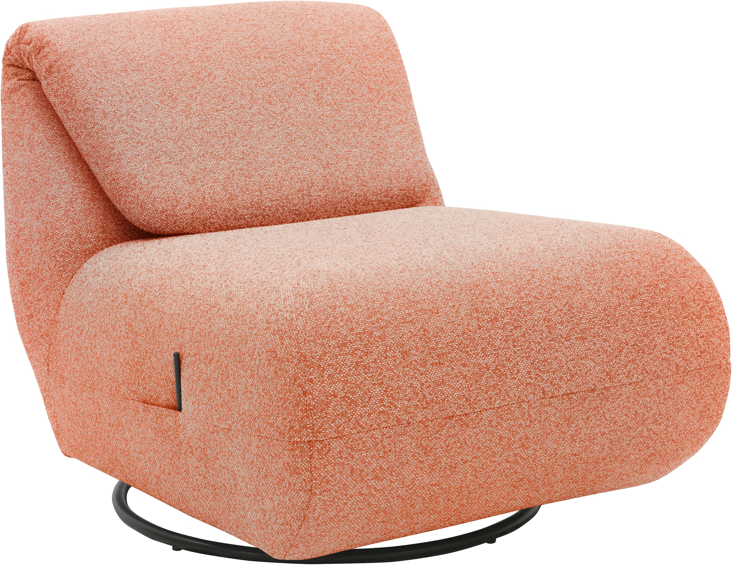 DOMO collection Sessel »Sonner, wahlweise mit Swivelfunktion«, Um 360 Grad drehbar, Rücken aufstellbar, Drehsessel