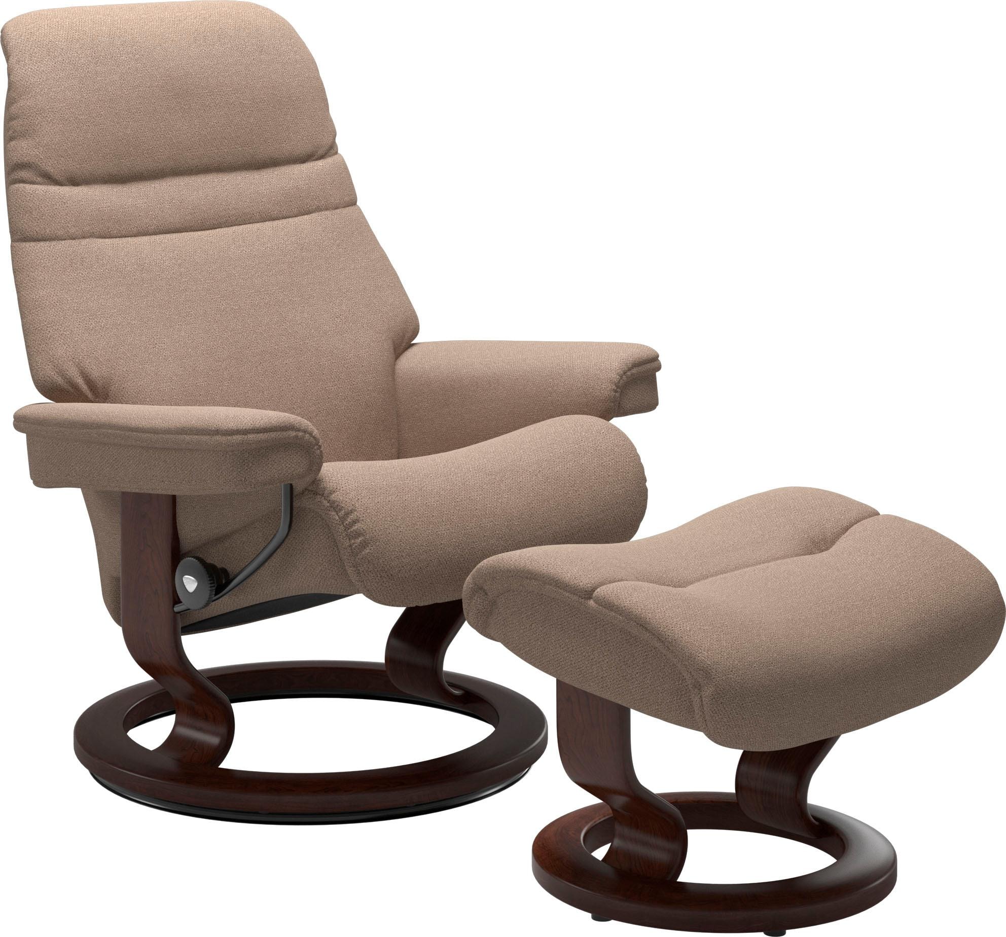Stressless® Relaxsessel »Sunrise«, (Set, Relaxsessel mit Hocker), mit Class günstig online kaufen