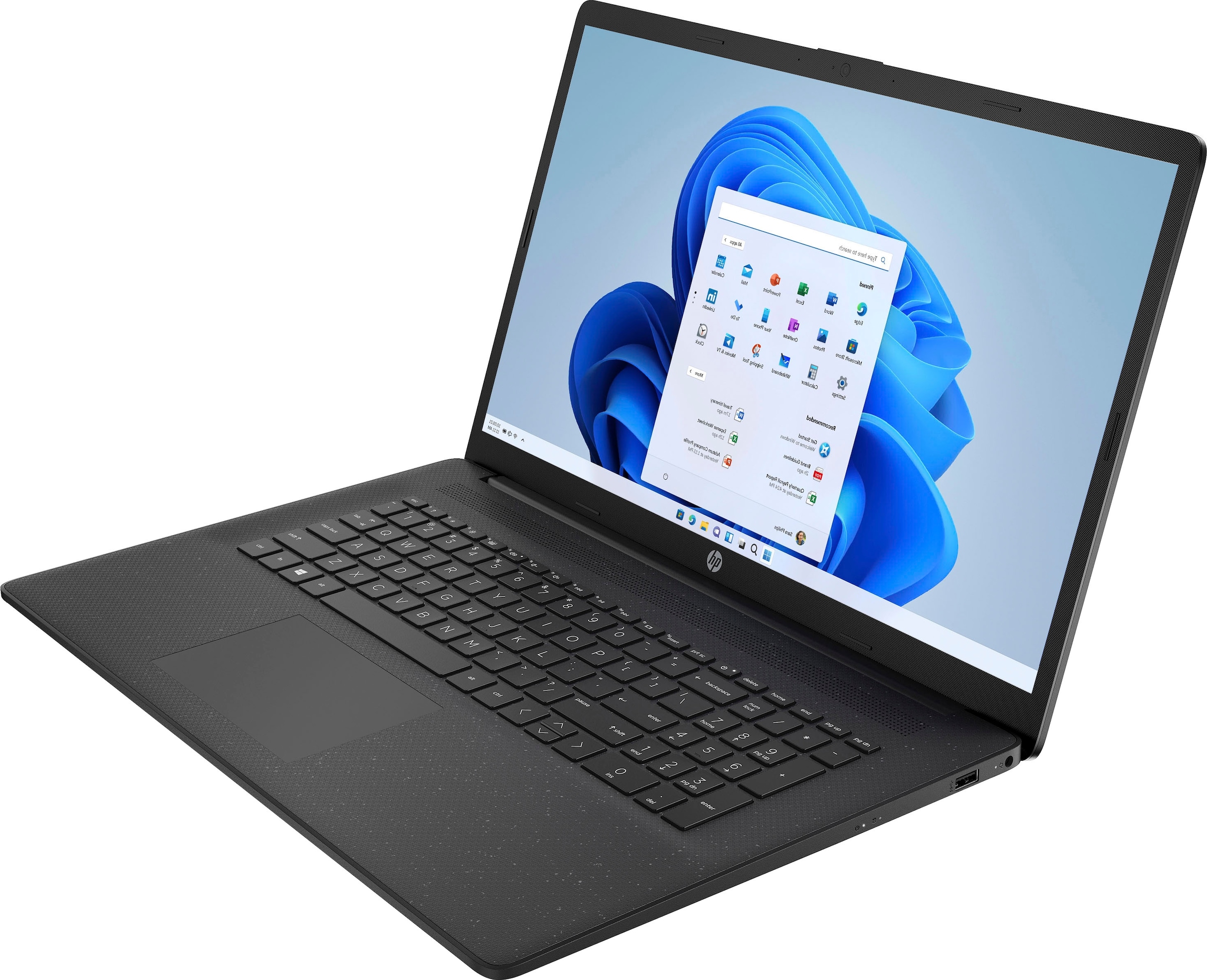 HP Notebook »17-cn0206ng«, 43,9 online Celeron, SSD 17,3 bestellen 600, UHD 256 / Intel, Graphics Zoll, cm, GB