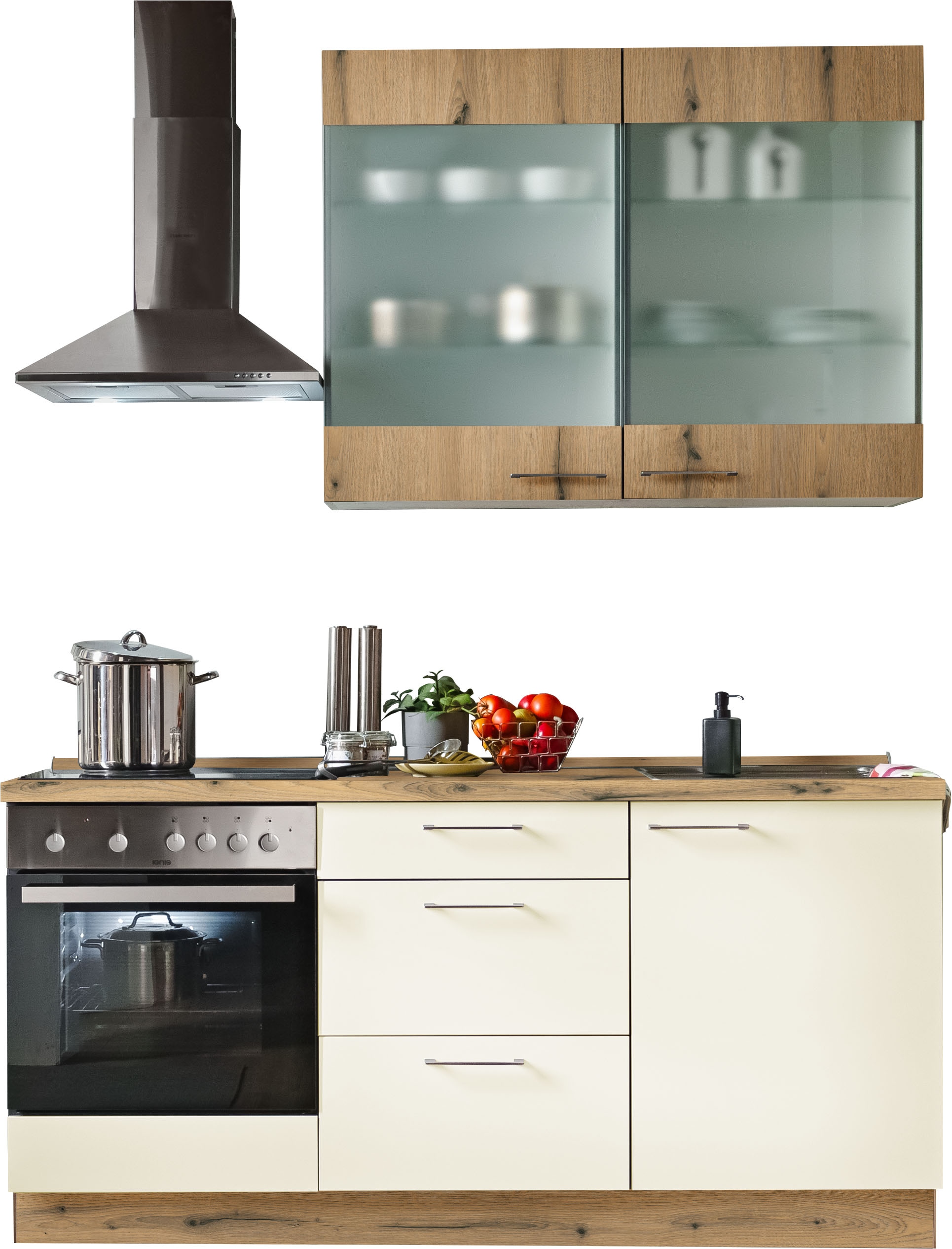 KOCHSTATION Küche »Trea« vormontiert, wahlweise mit E-Geräten, Stellbreite günstig online kaufen