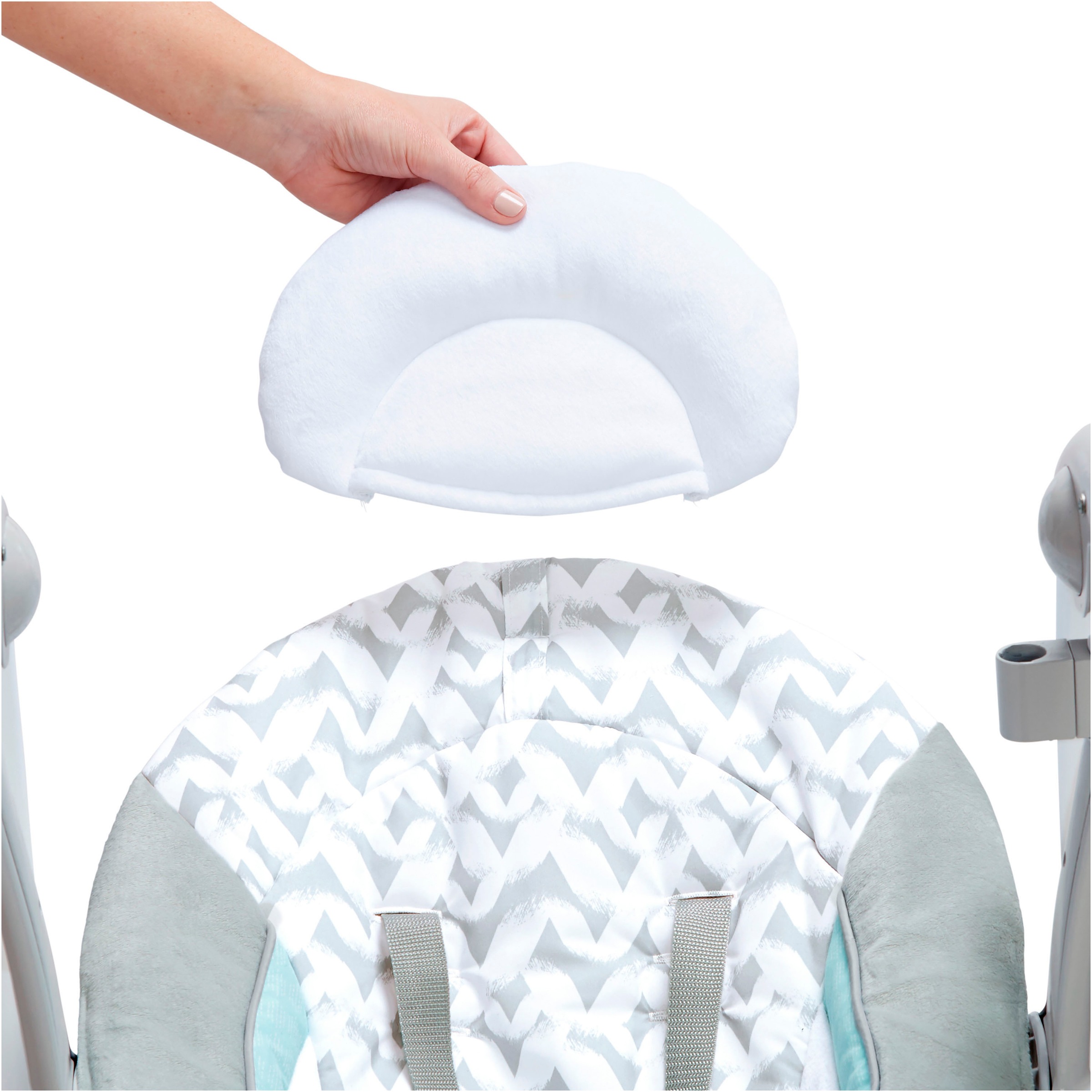 ingenuity Babyschaukel »ConvertMe Swing-2-Seat Portable Swing - Raylan«, mit automatischer Schaukelfunktion und Sound-Effekt